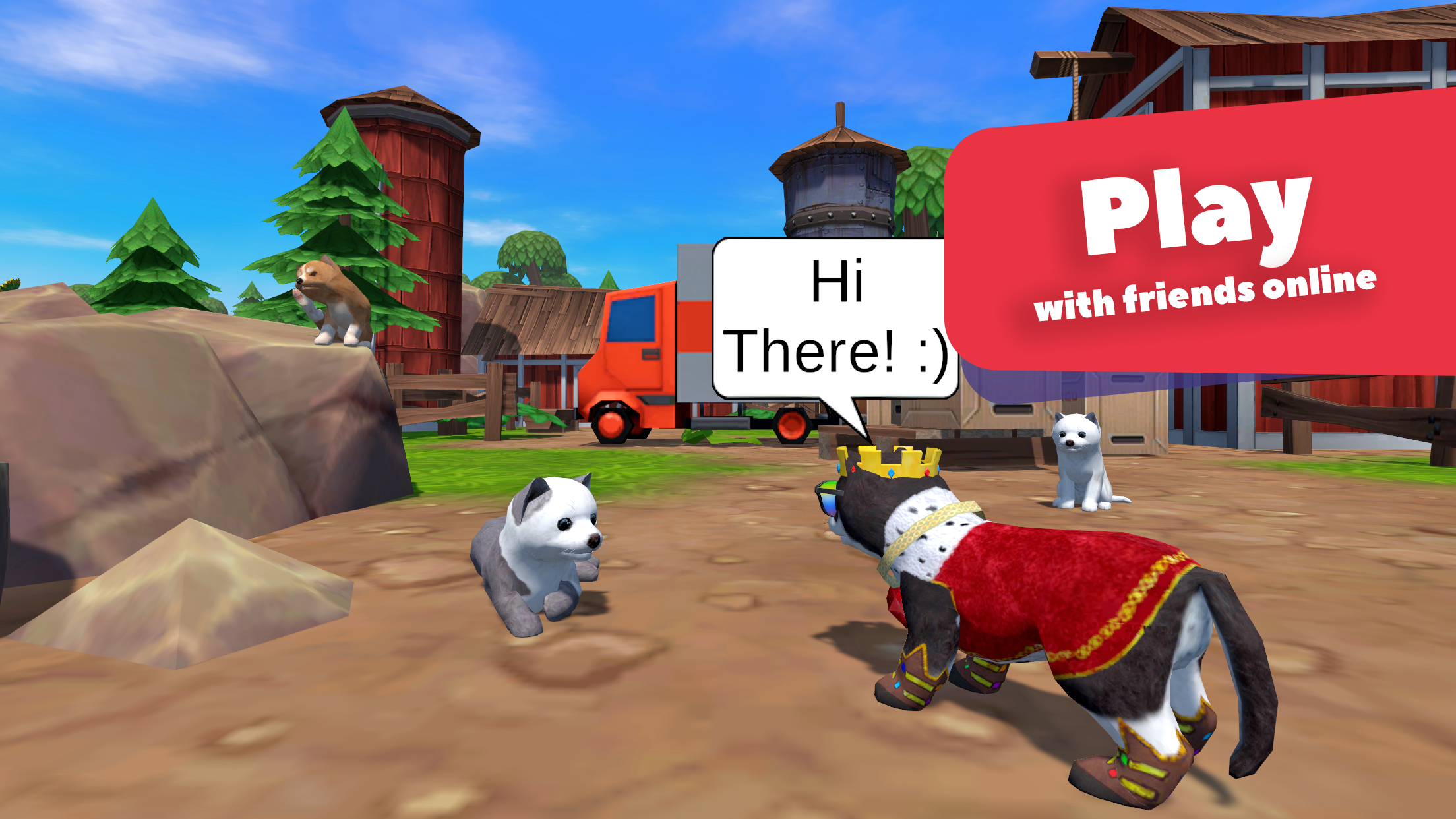 اسکرین شات 2 بازی Dog Simulator - Animal Life