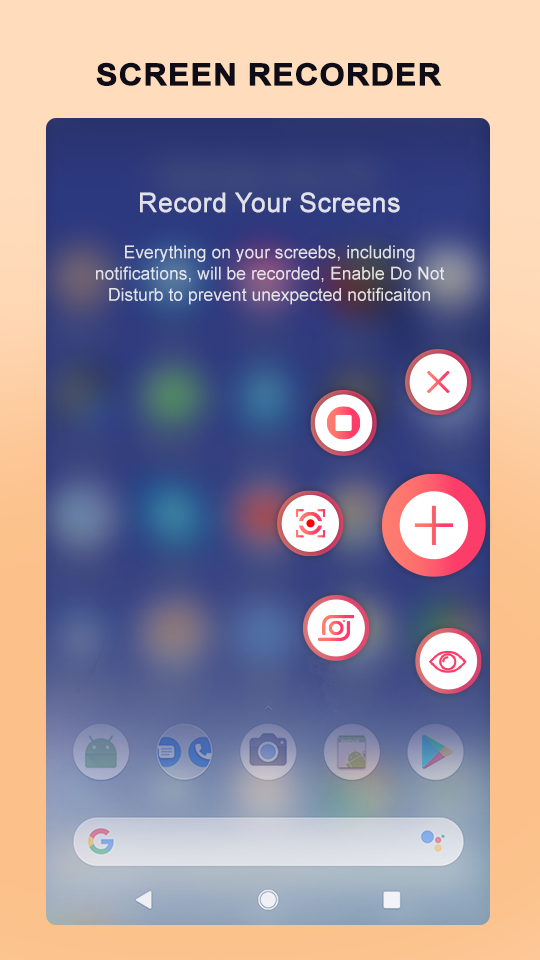 اسکرین شات 2 برنامه Screen Video Recorder