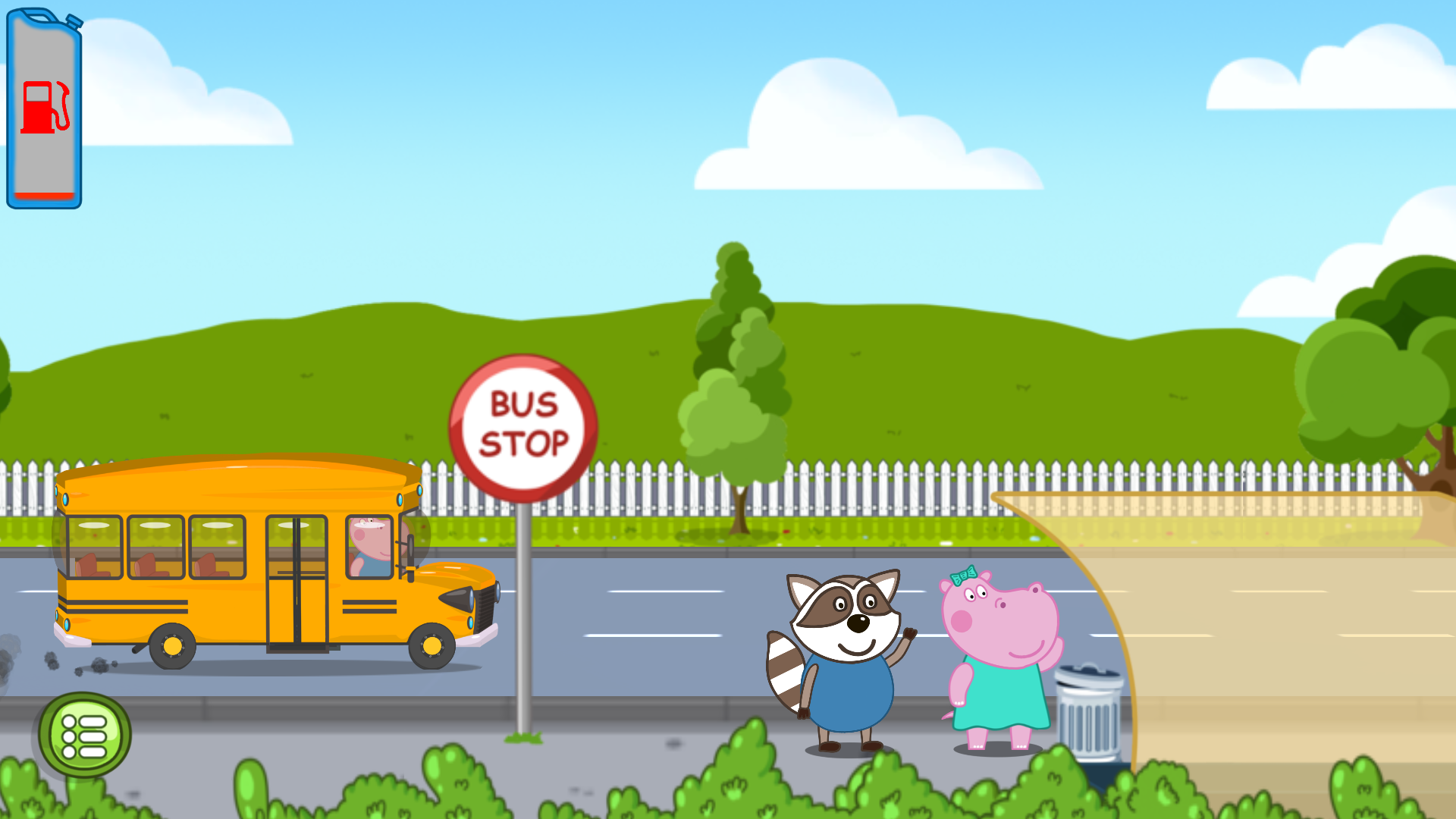 اسکرین شات 5 بازی Kids School Bus Adventure
