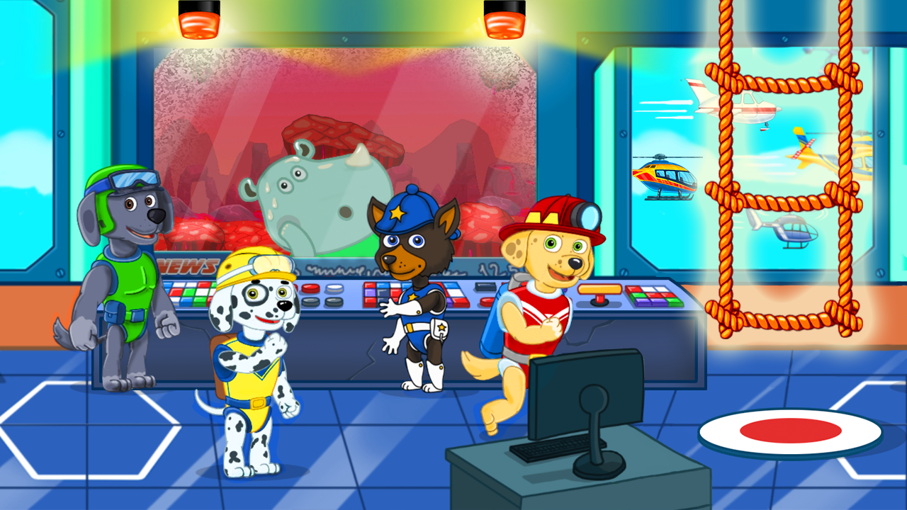 اسکرین شات 1 بازی Puppy Rangers: Rescue Patrol