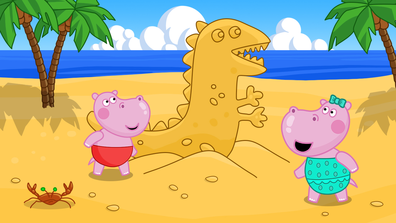اسکرین شات 1 بازی Kids beach adventures
