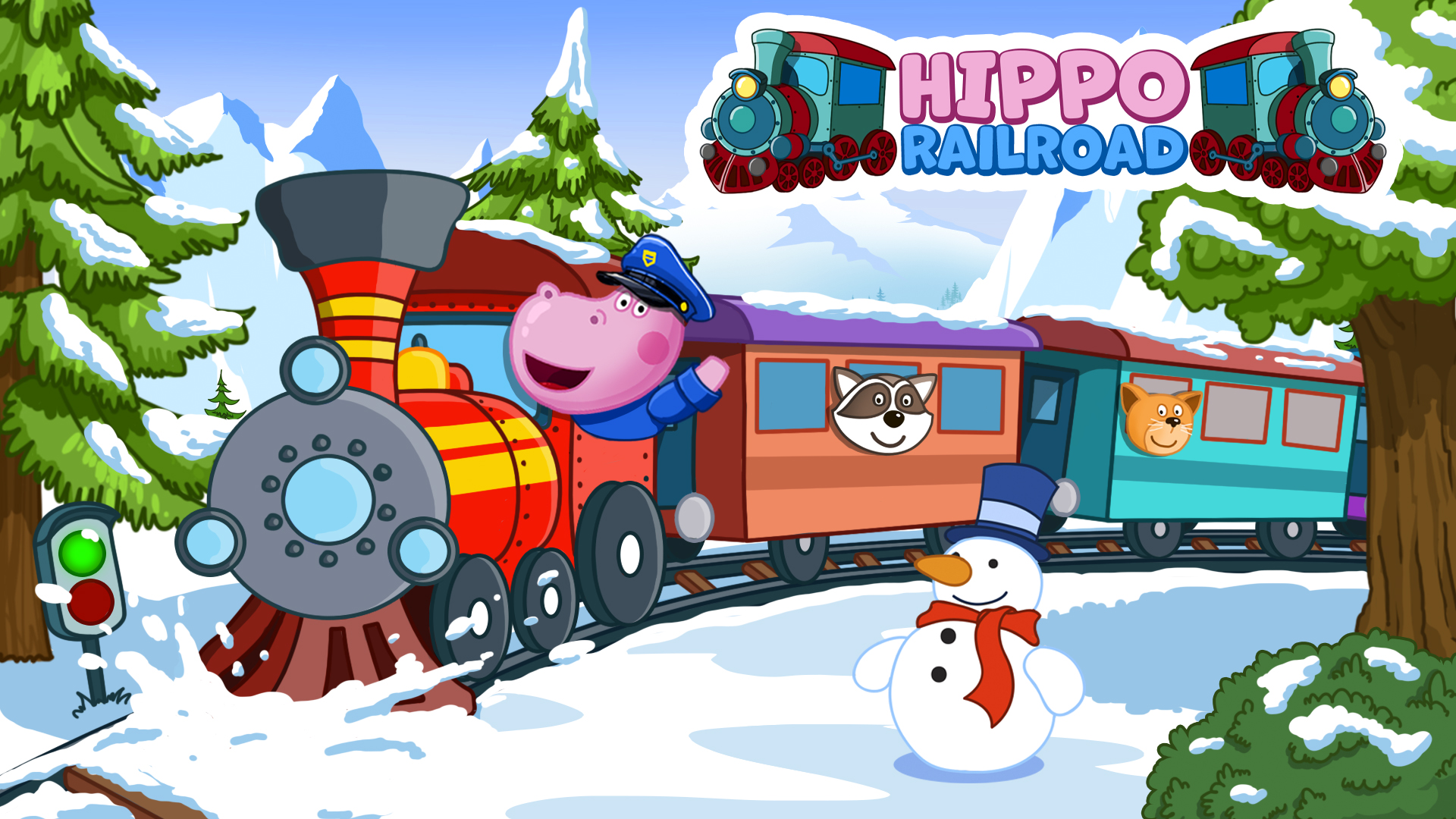 اسکرین شات 5 بازی Hippo: Railway Station