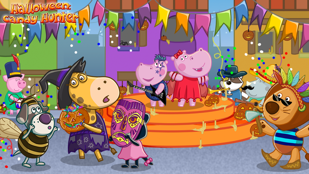 اسکرین شات 6 بازی Halloween: Candy Hunter