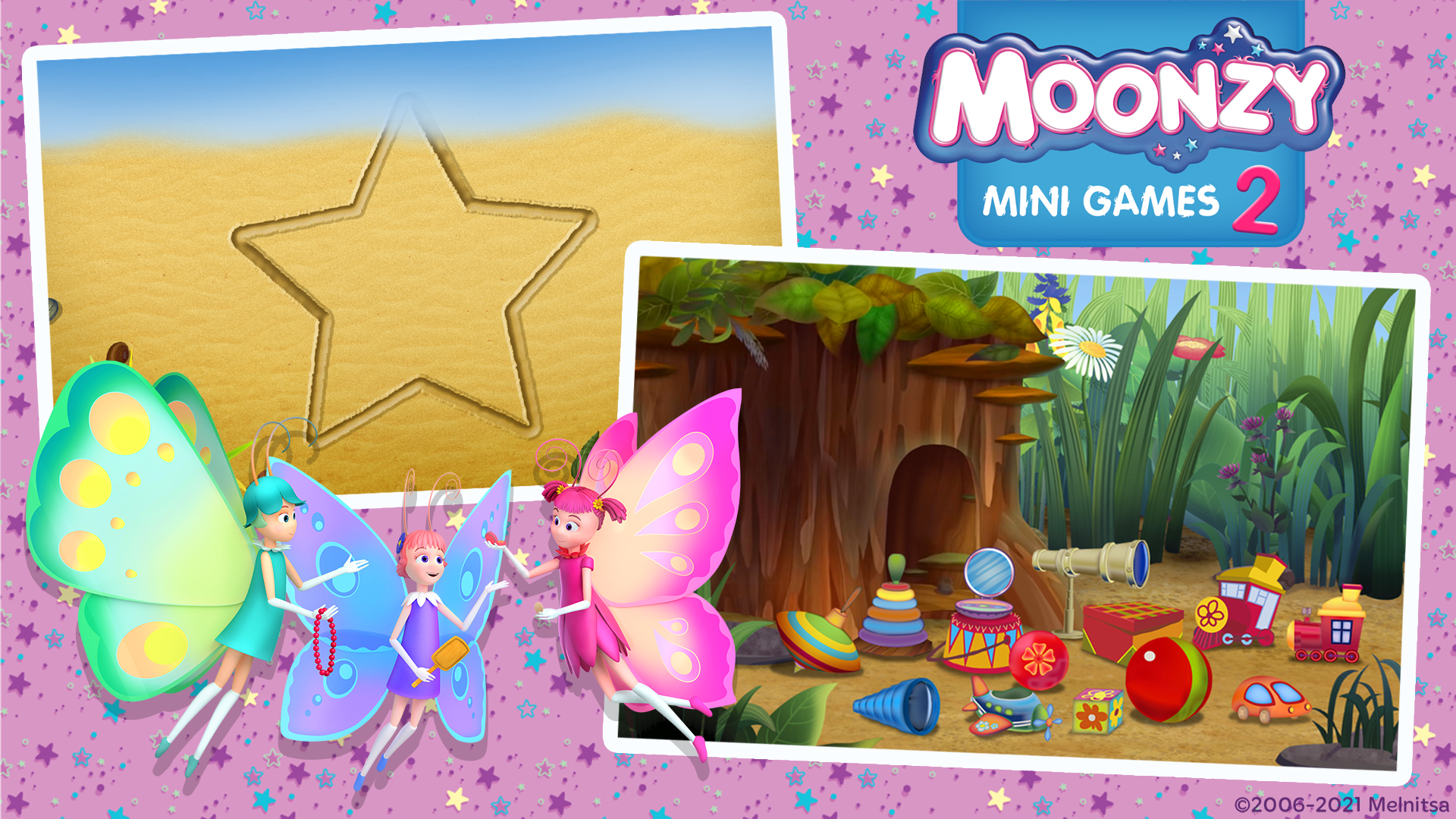 اسکرین شات 2 بازی Moonzy: Mini-games for Kids