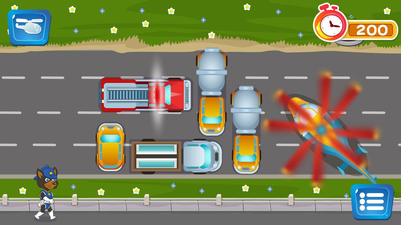 اسکرین شات 3 بازی Puppy Patrol: Car Traffic