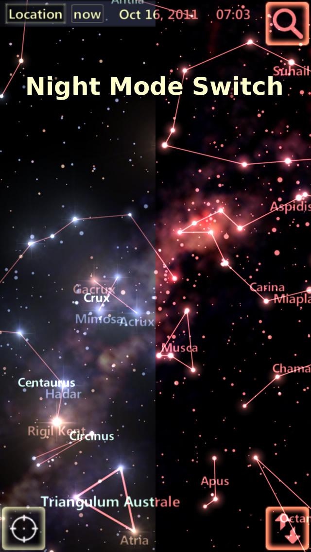 اسکرین شات 5 برنامه Star Tracker - Mobile Sky Map