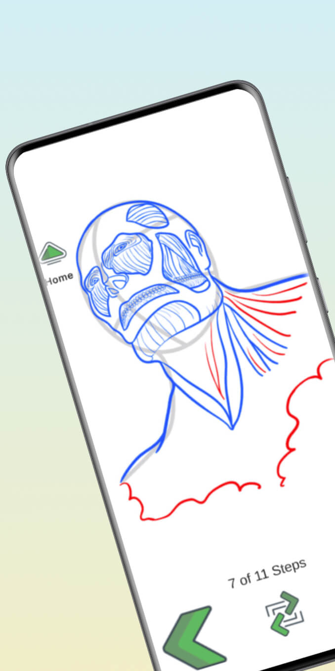 اسکرین شات 8 بازی How to draw aot