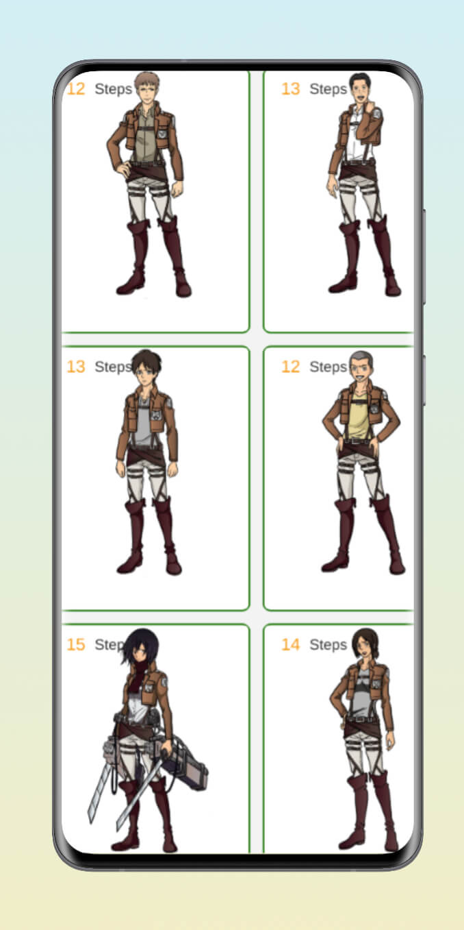 اسکرین شات 3 بازی How to draw aot