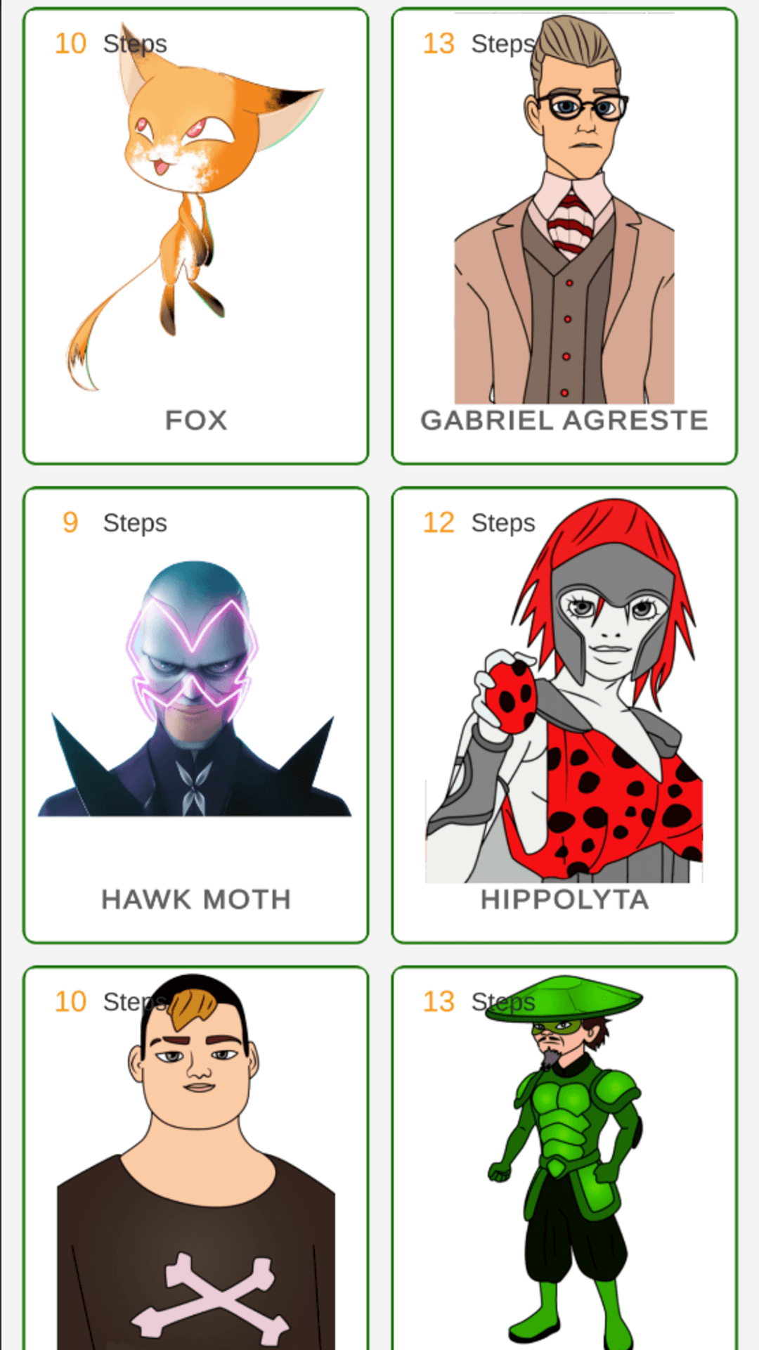 اسکرین شات 5 بازی How to draw Lady