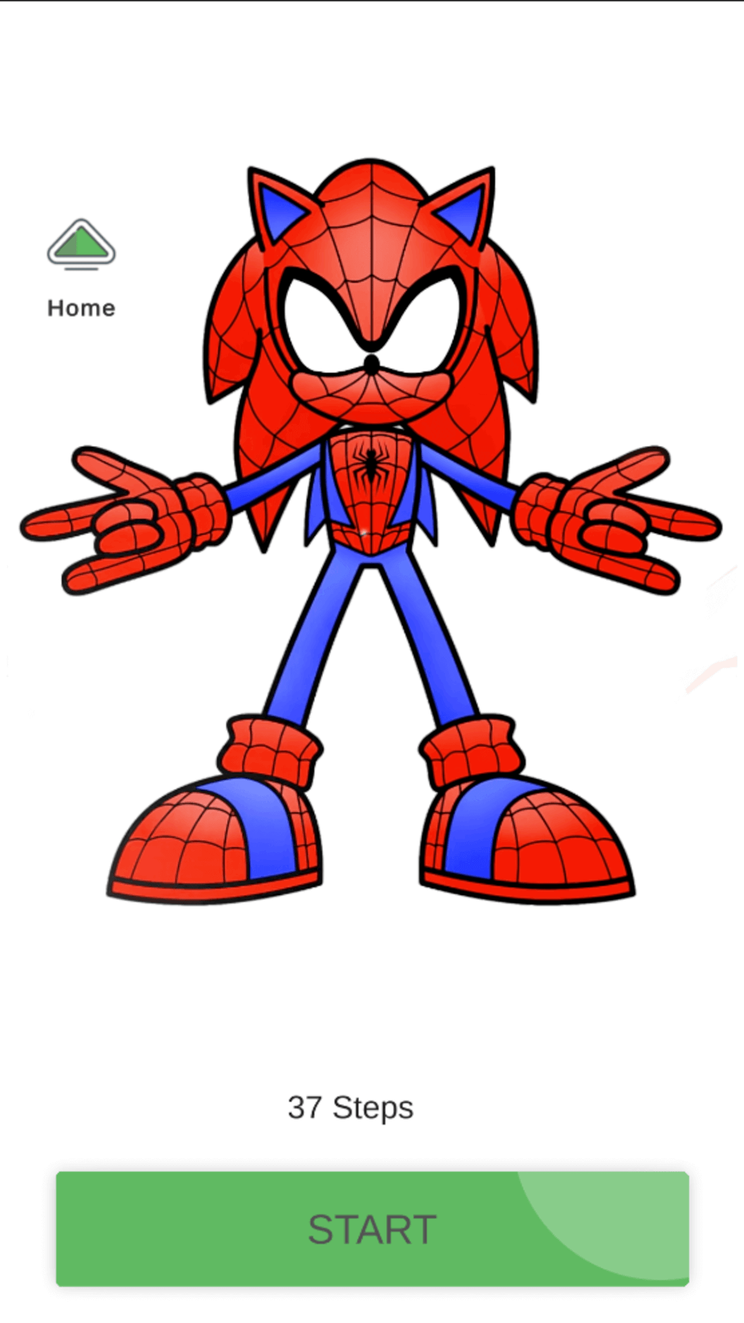 اسکرین شات 3 بازی How to draw sonik characters