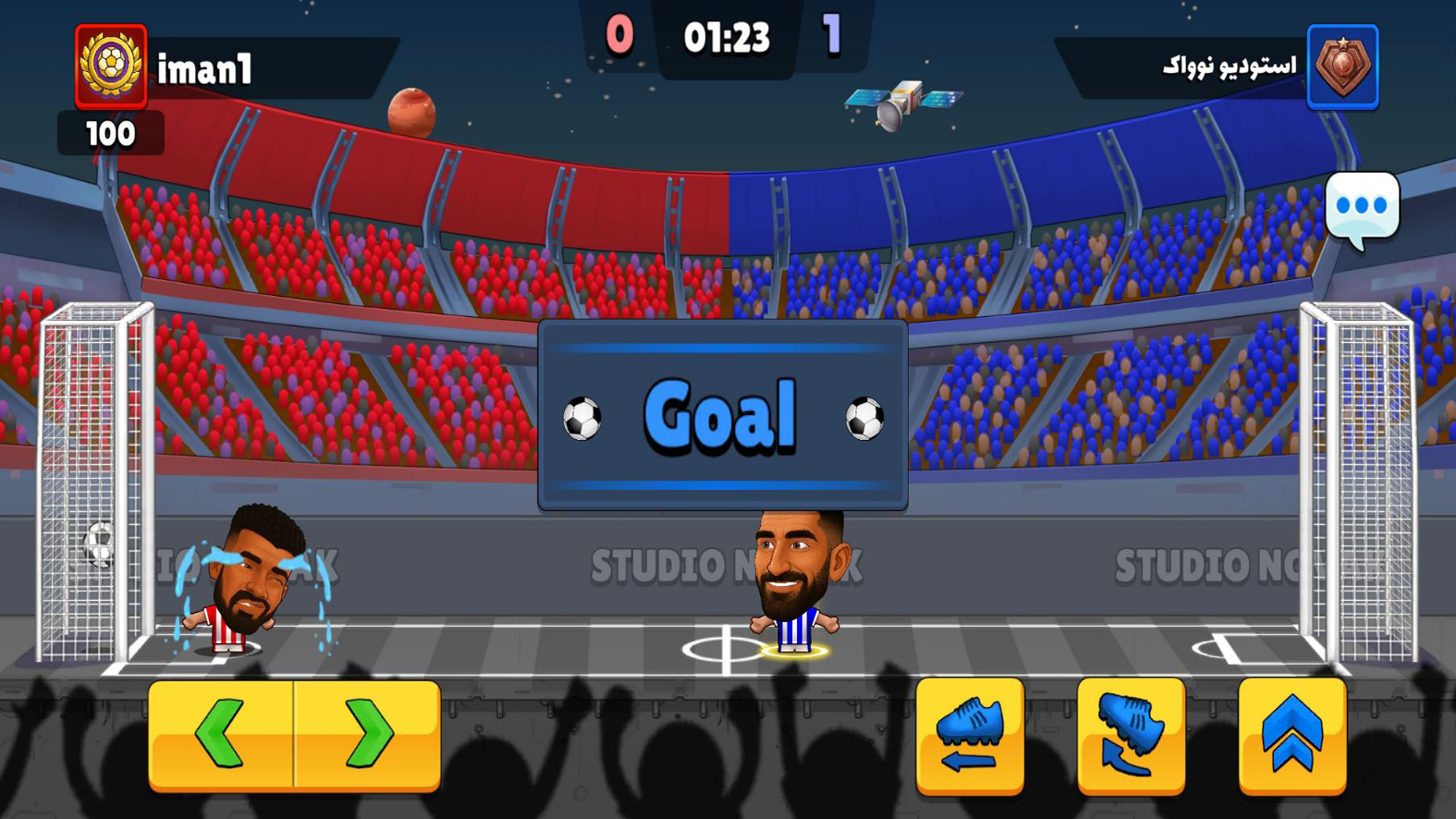 اسکرین شات 8 بازی ‏‏‏‏‏‏‏‏فوتبال باز : مسابقه آنلاین
