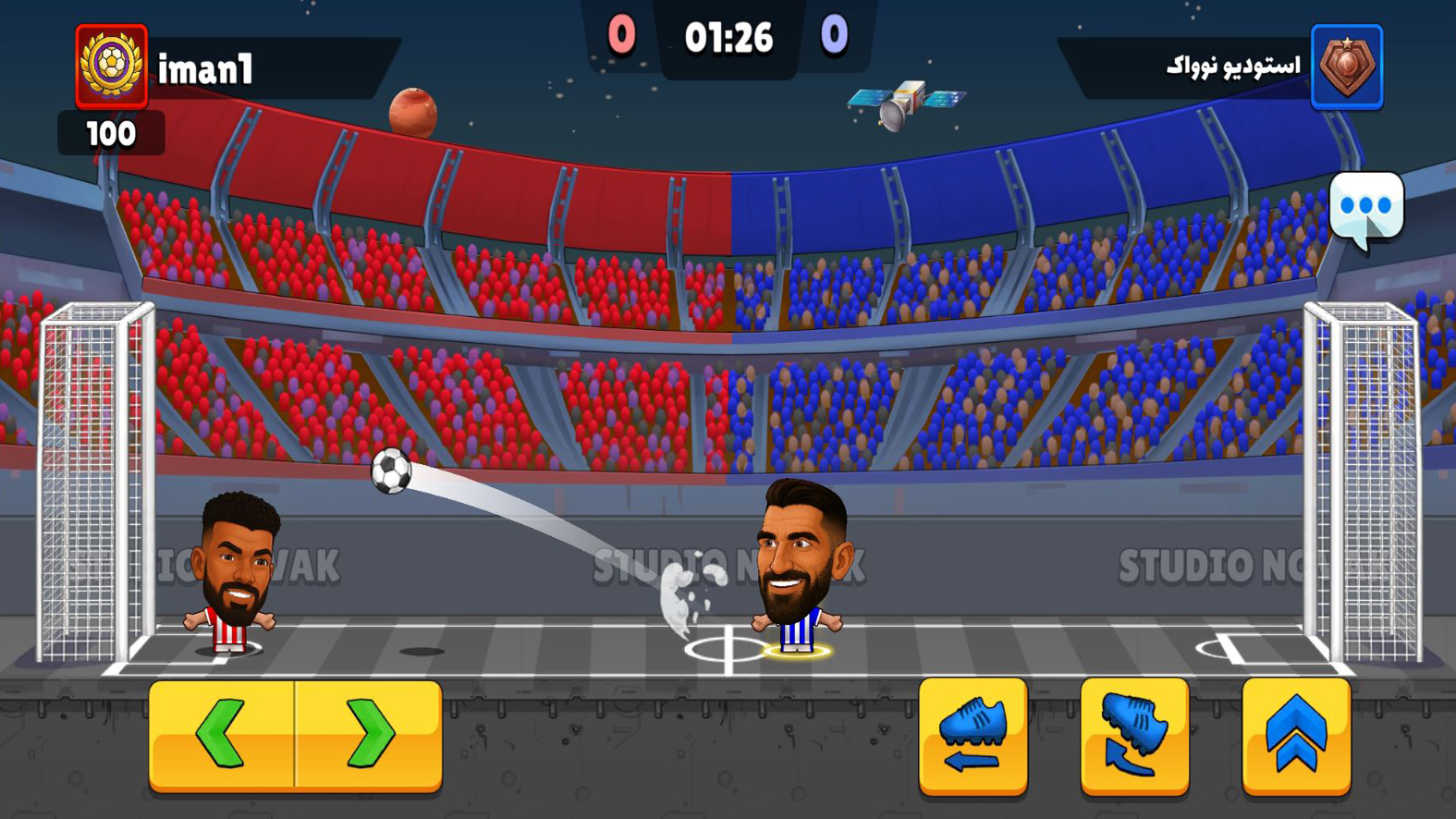 اسکرین شات 5 بازی ‏‏‏‏‏‏‏‏فوتبال باز : مسابقه آنلاین