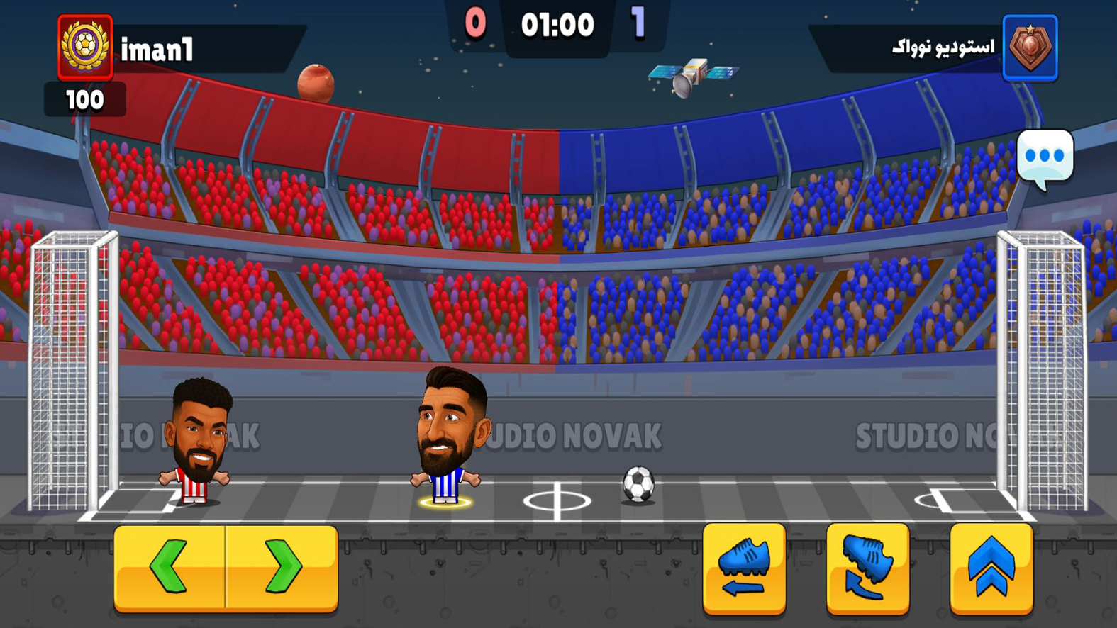 اسکرین شات 4 بازی ‏‏‏‏‏‏‏‏فوتبال باز : مسابقه آنلاین