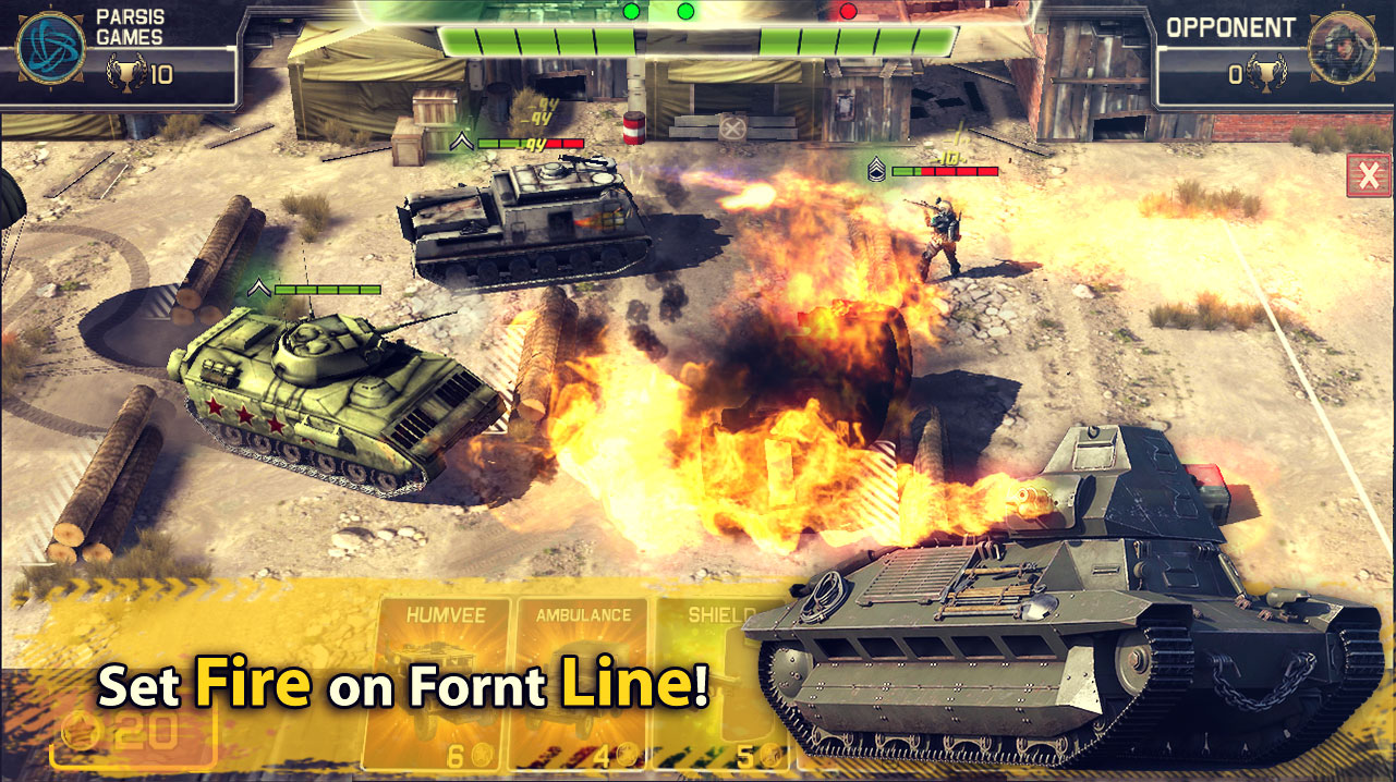 اسکرین شات 4 بازی Frontline Army:Assault Warfare