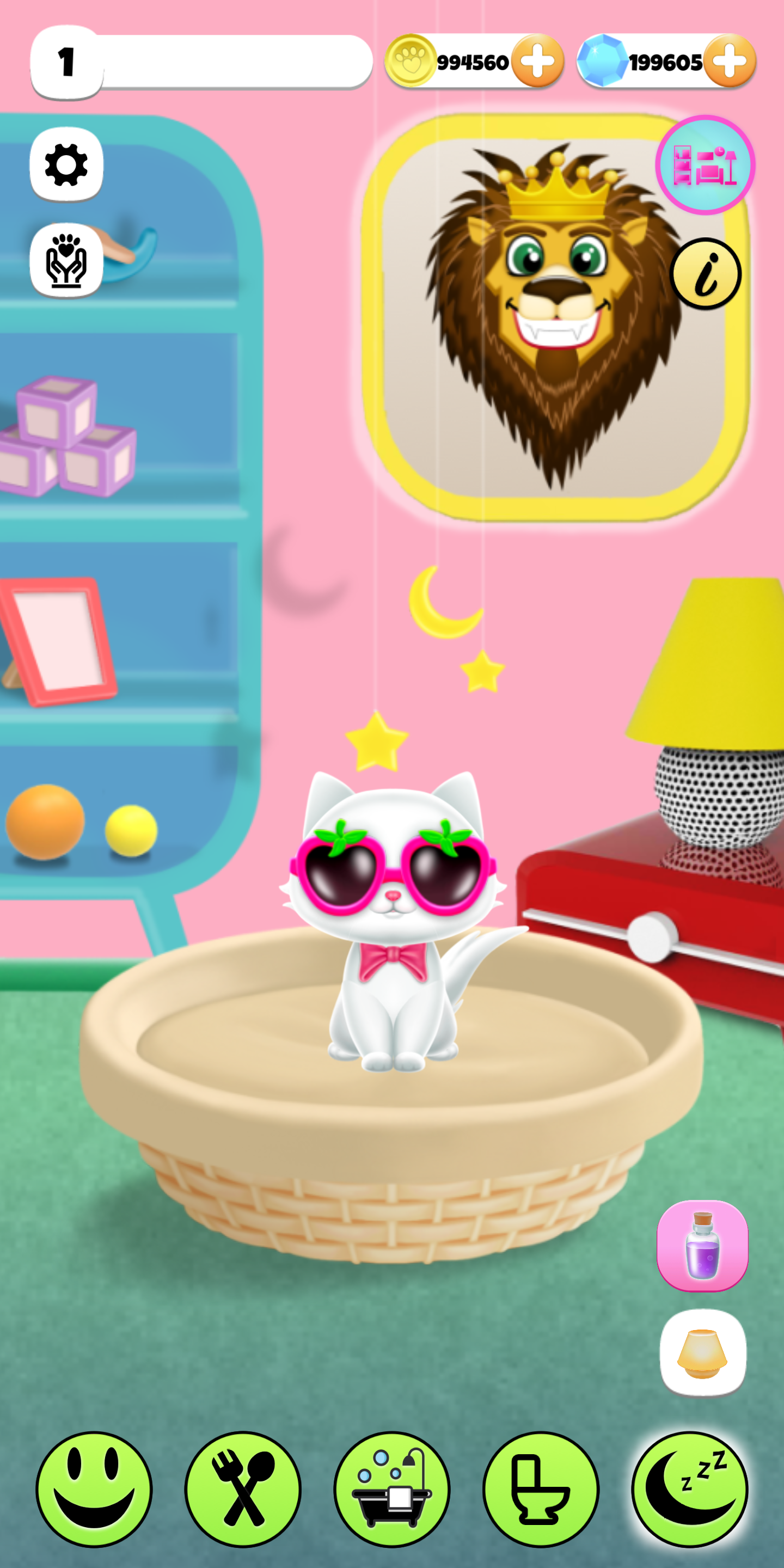 اسکرین شات 5 بازی PawPaw Cat | Talking Pet