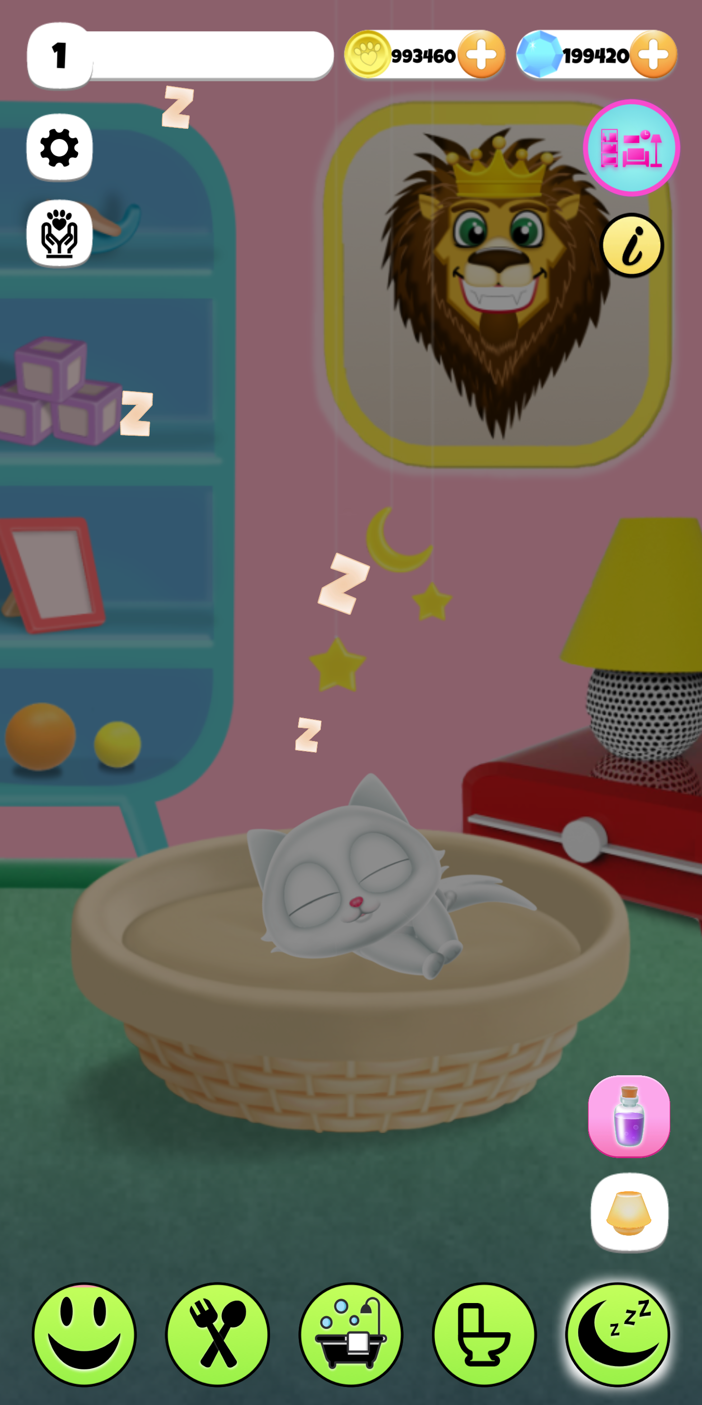 اسکرین شات 8 بازی PawPaw Cat | Talking Pet