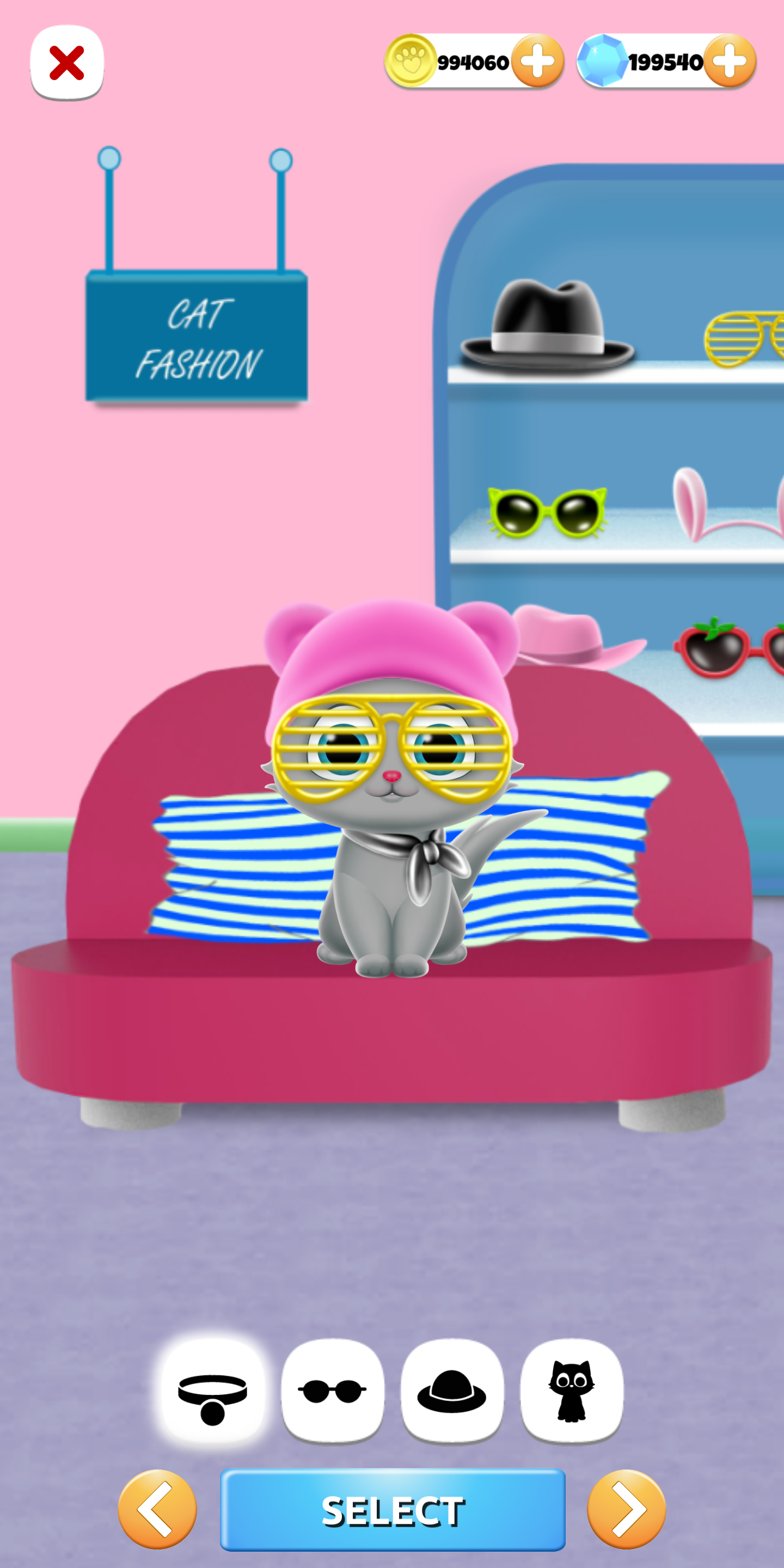 اسکرین شات 7 بازی PawPaw Cat | Talking Pet
