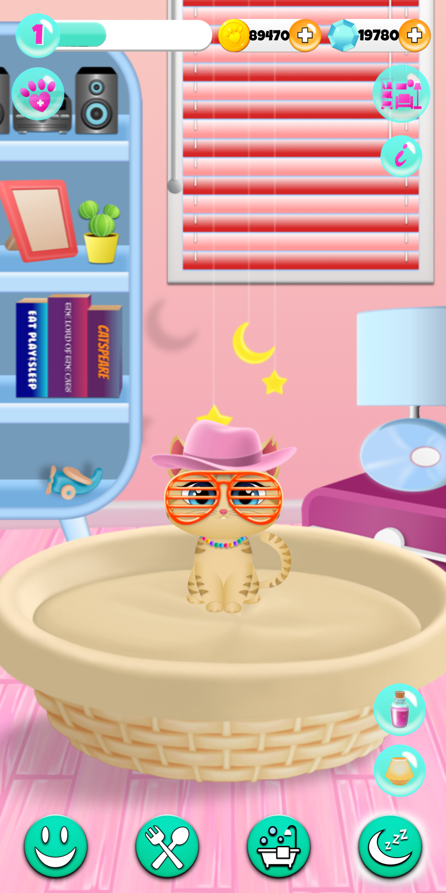 اسکرین شات 2 بازی PawPaw Cat 2 | My Talking Cat