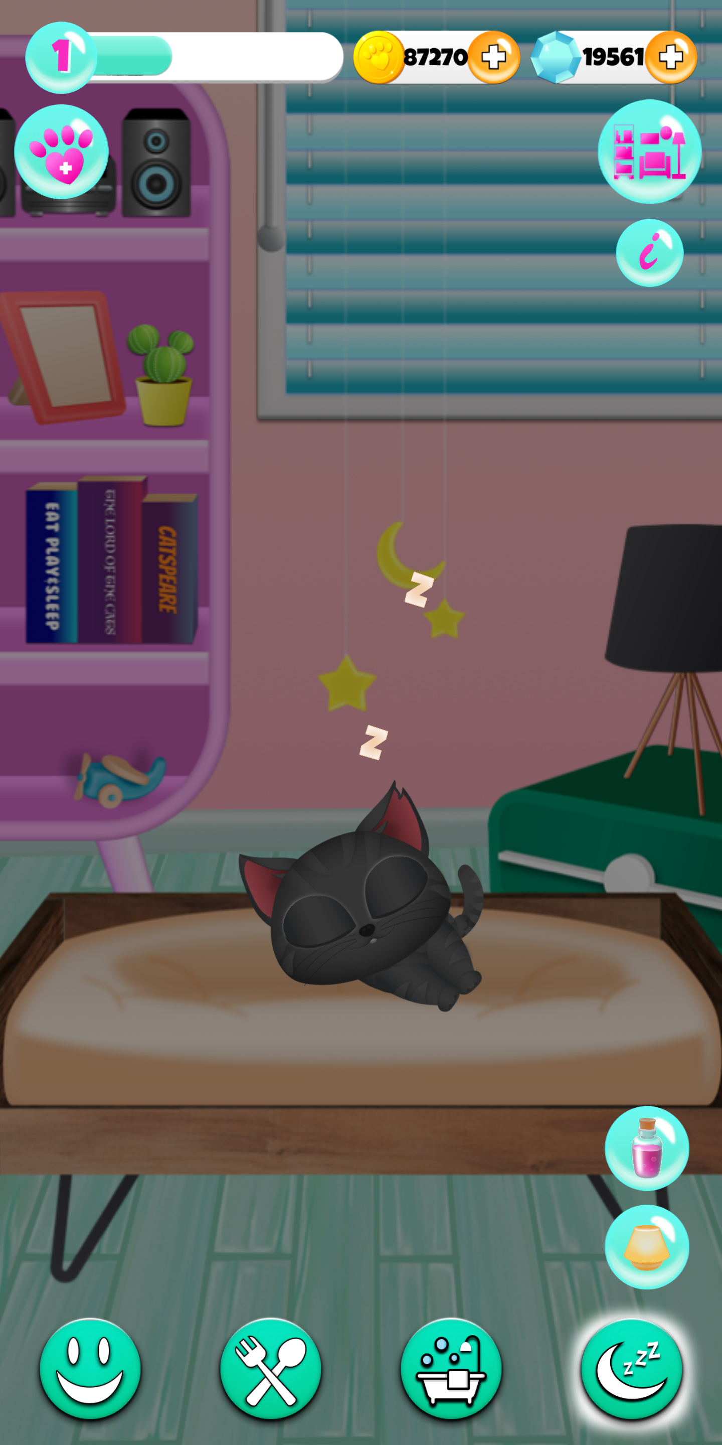 اسکرین شات 6 بازی PawPaw Cat 2 | My Talking Cat