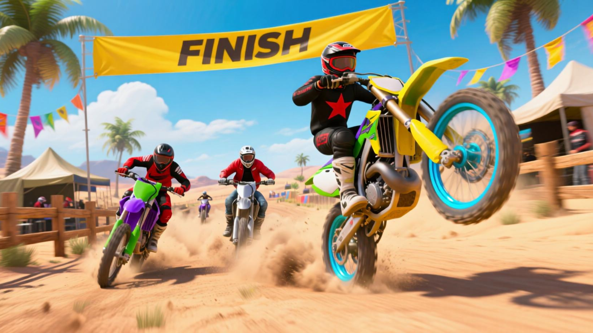 اسکرین شات 2 بازی Motocross Dirt Bike Simulator