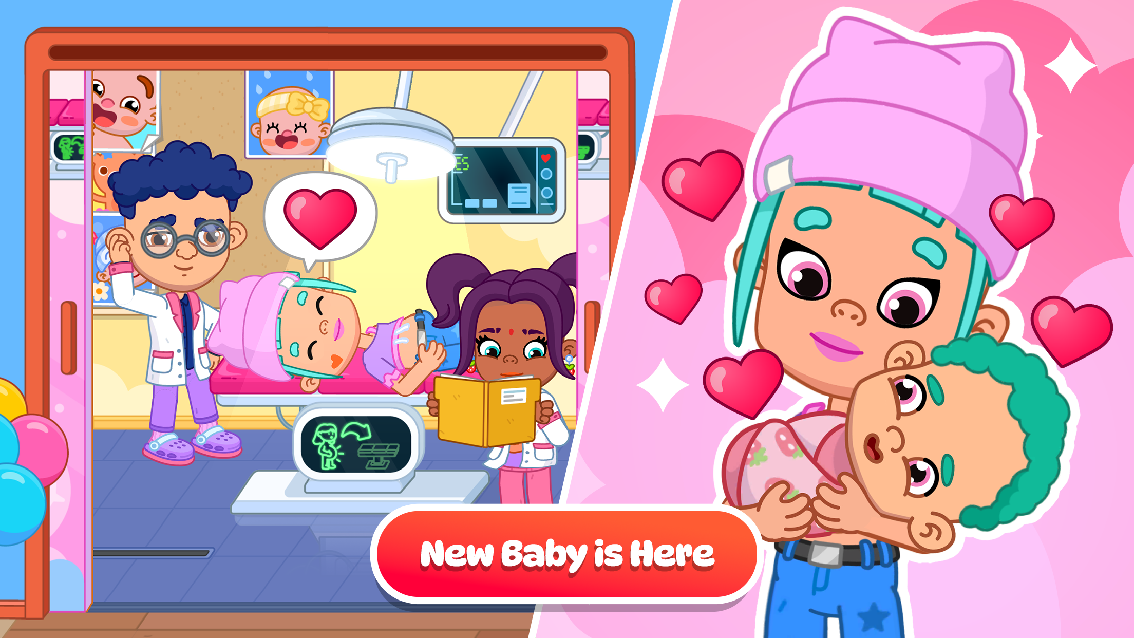 اسکرین شات 5 بازی Pepi City: Hospital Life