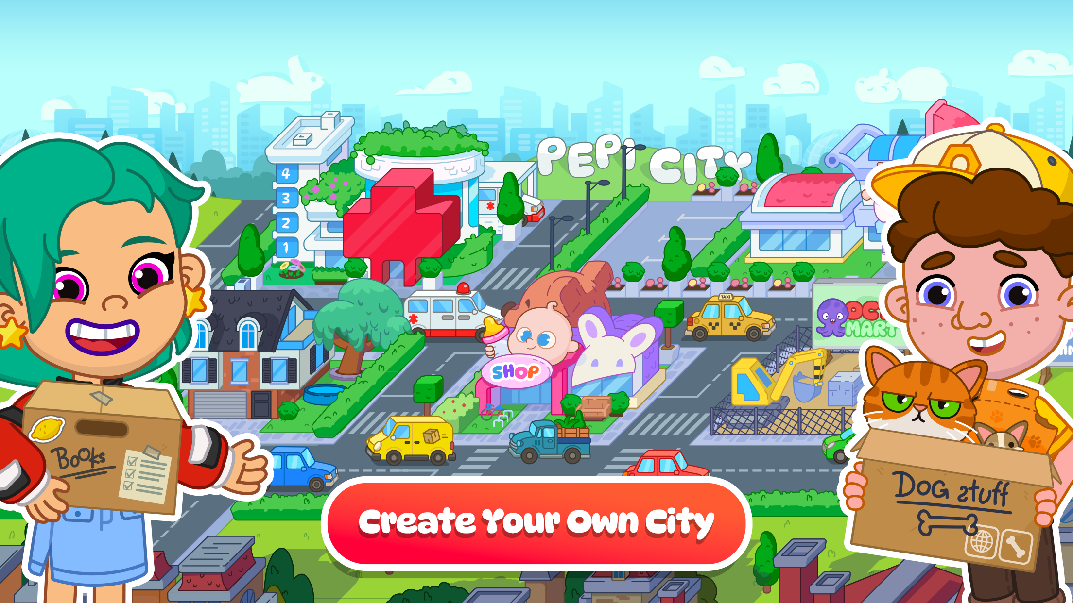 اسکرین شات 1 بازی Pepi Hospital: City Life