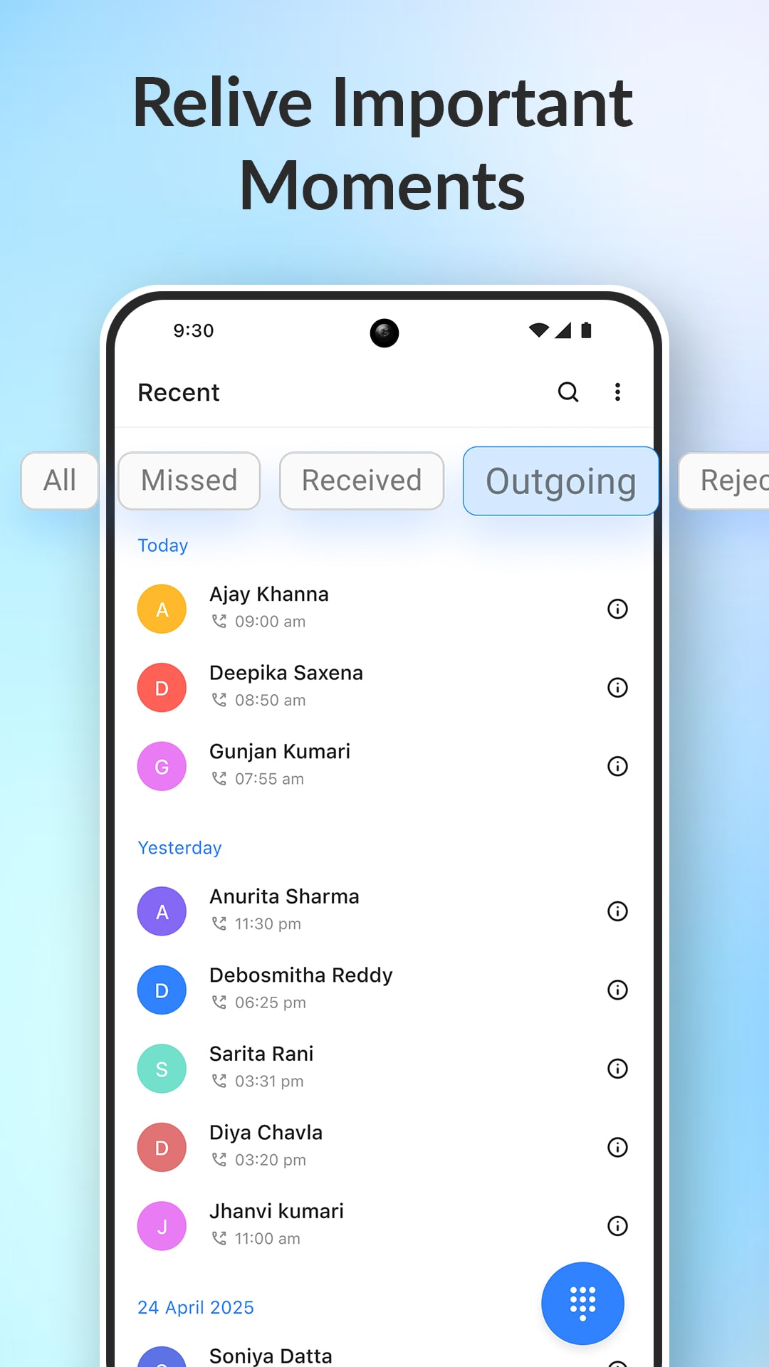 اسکرین شات 3 برنامه Phone