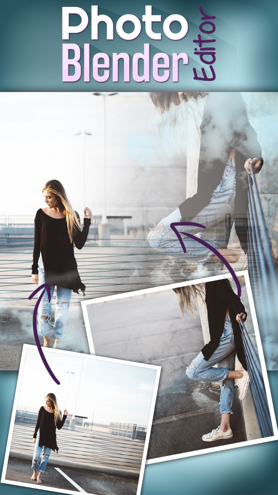 اسکرین شات 1 برنامه Photo Blender Editor
