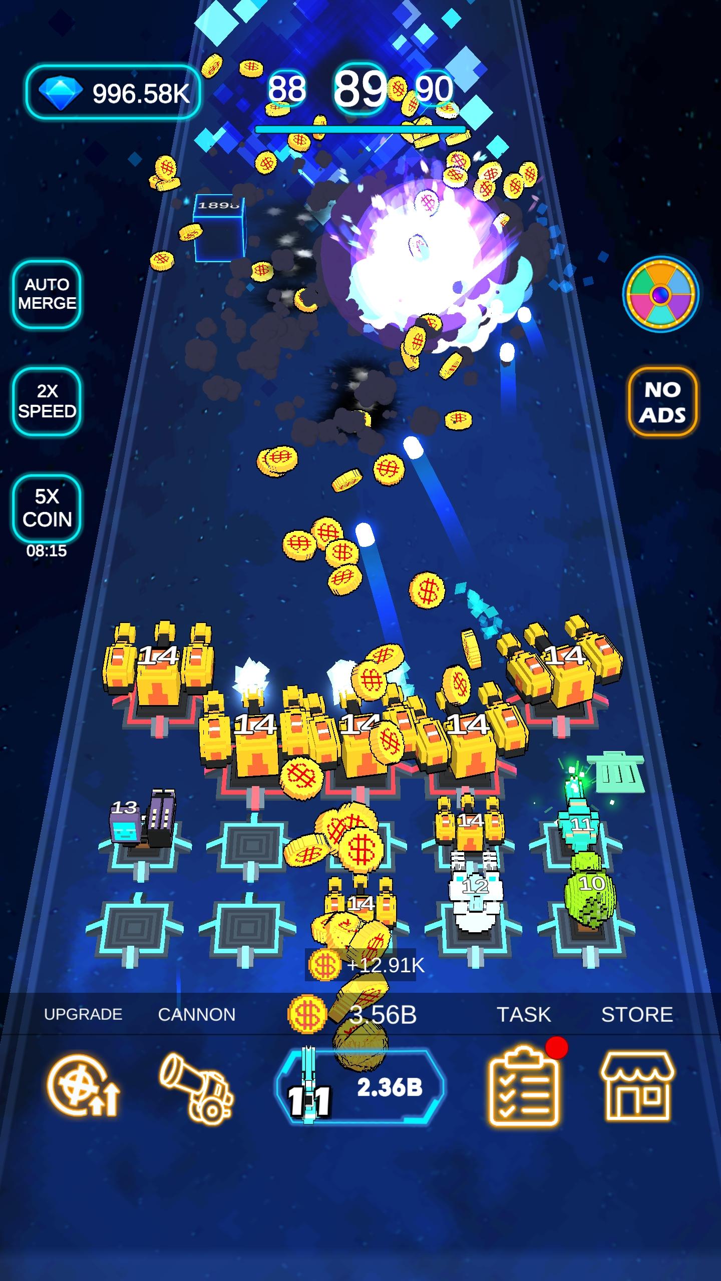 اسکرین شات 3 بازی Fireline Merge Defense 3D