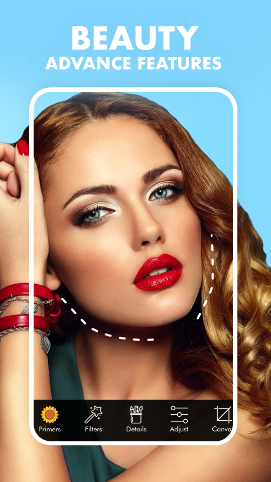 اسکرین شات 4 برنامه Beauty Camera Selfies Collage