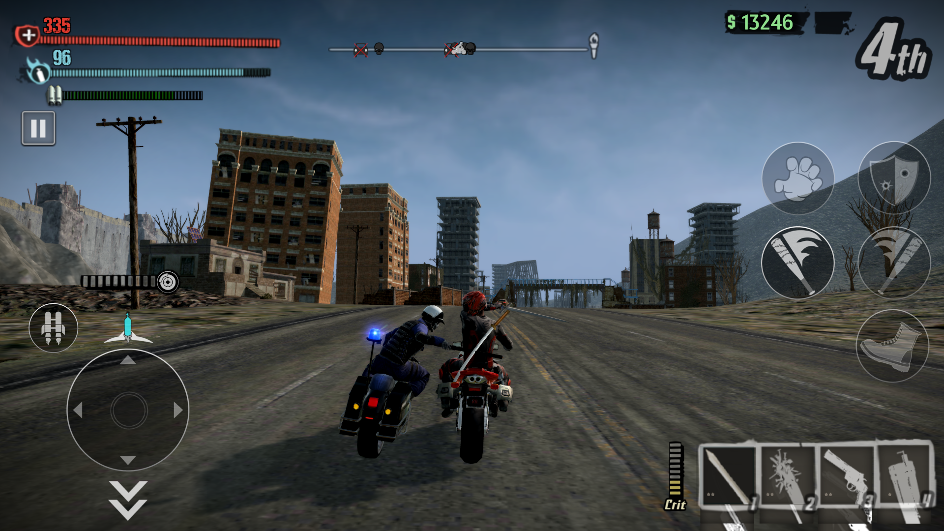 اسکرین شات 2 بازی Road Redemption Mobile