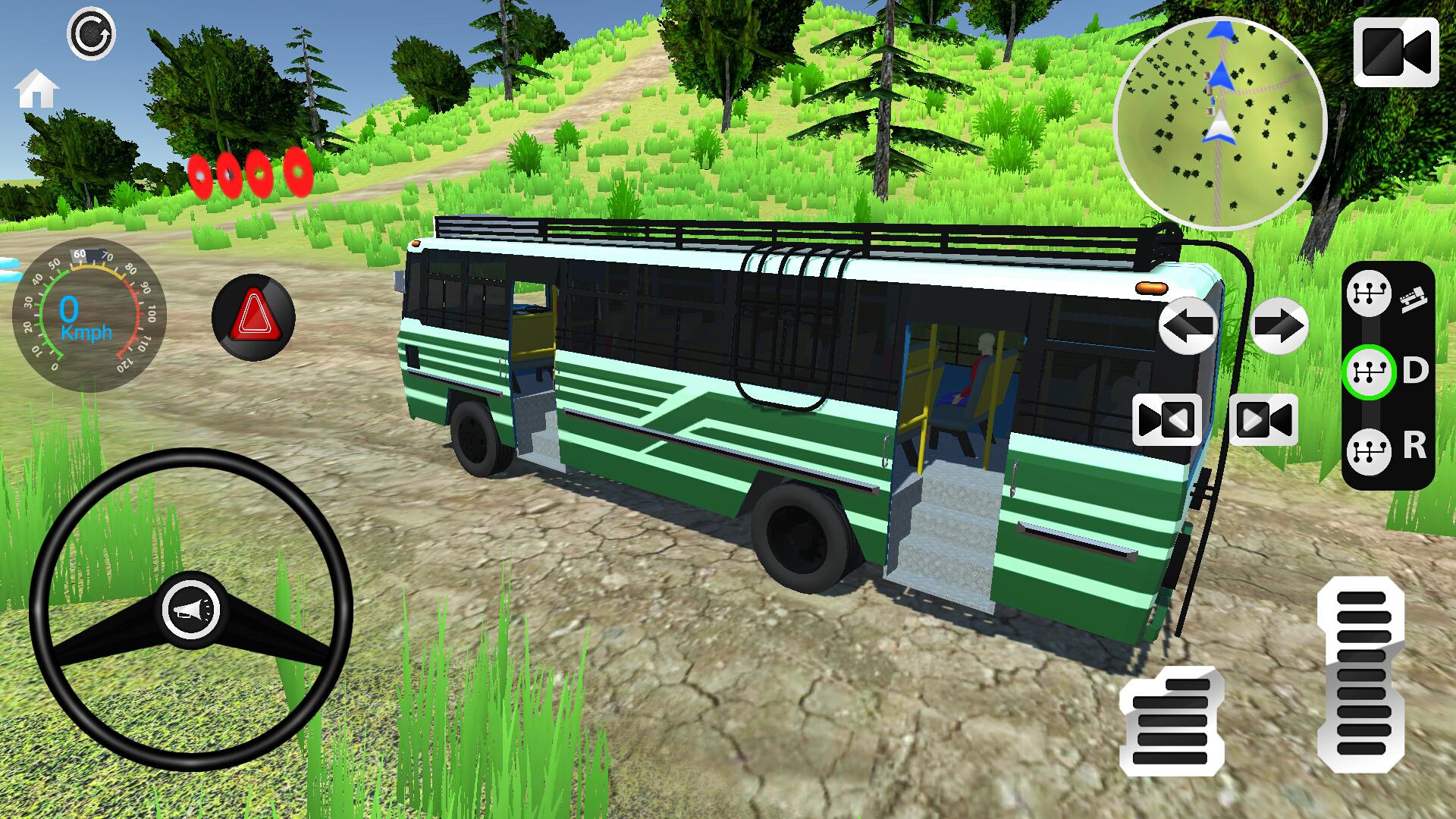 اسکرین شات 4 بازی Extreme Off Road Bus Simulator
