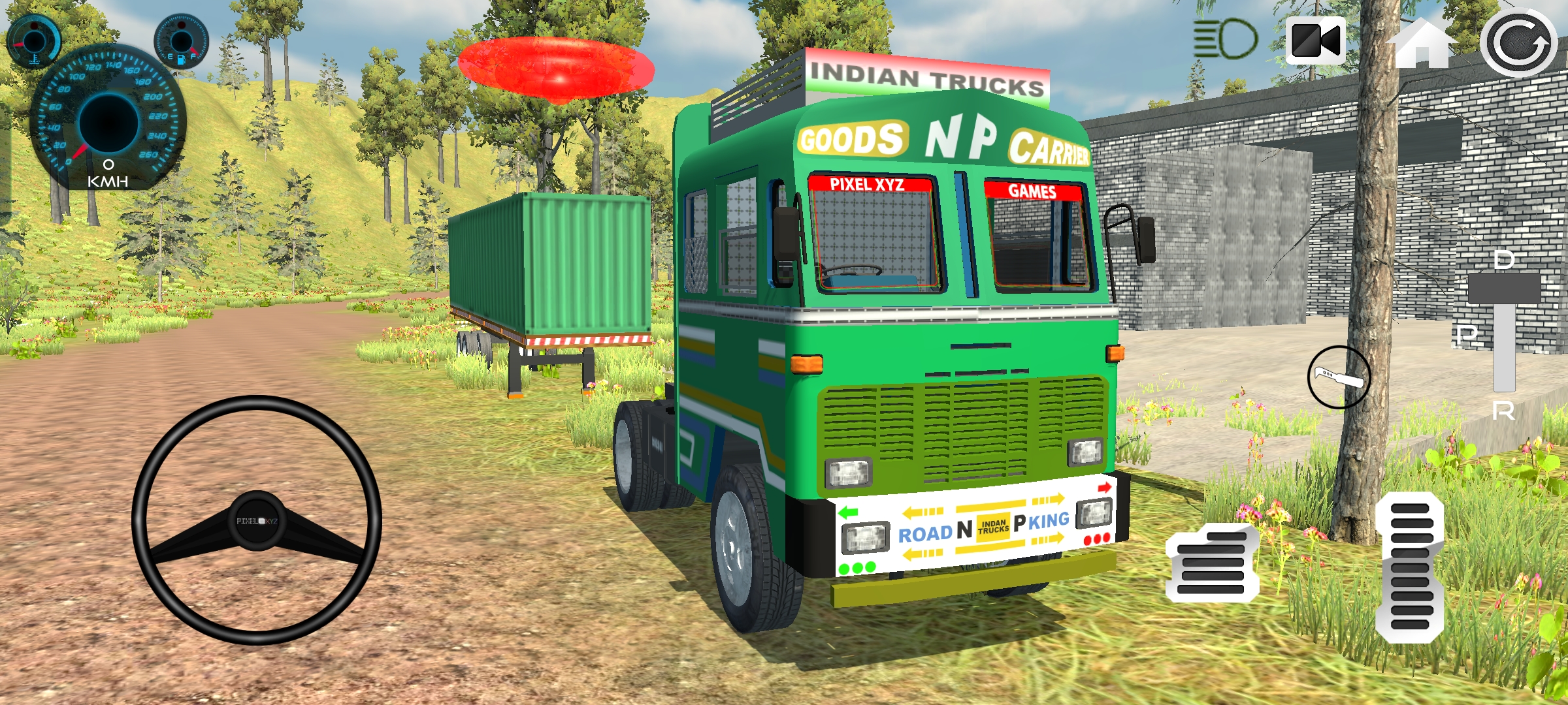 اسکرین شات 2 بازی Offroad Indian Truck Simulator