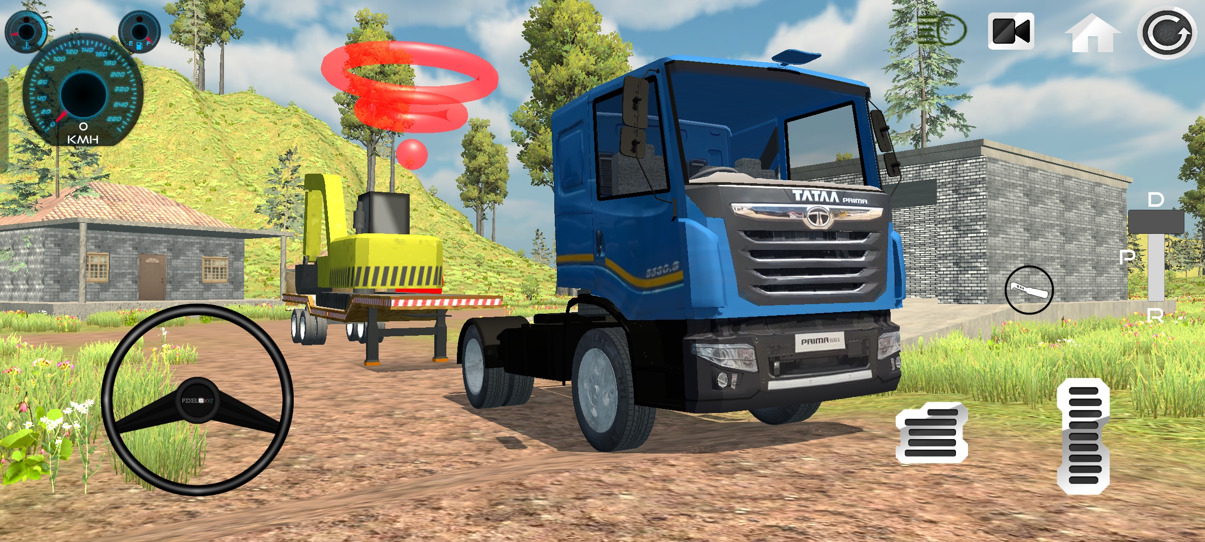اسکرین شات 1 بازی Offroad Indian Truck Simulator