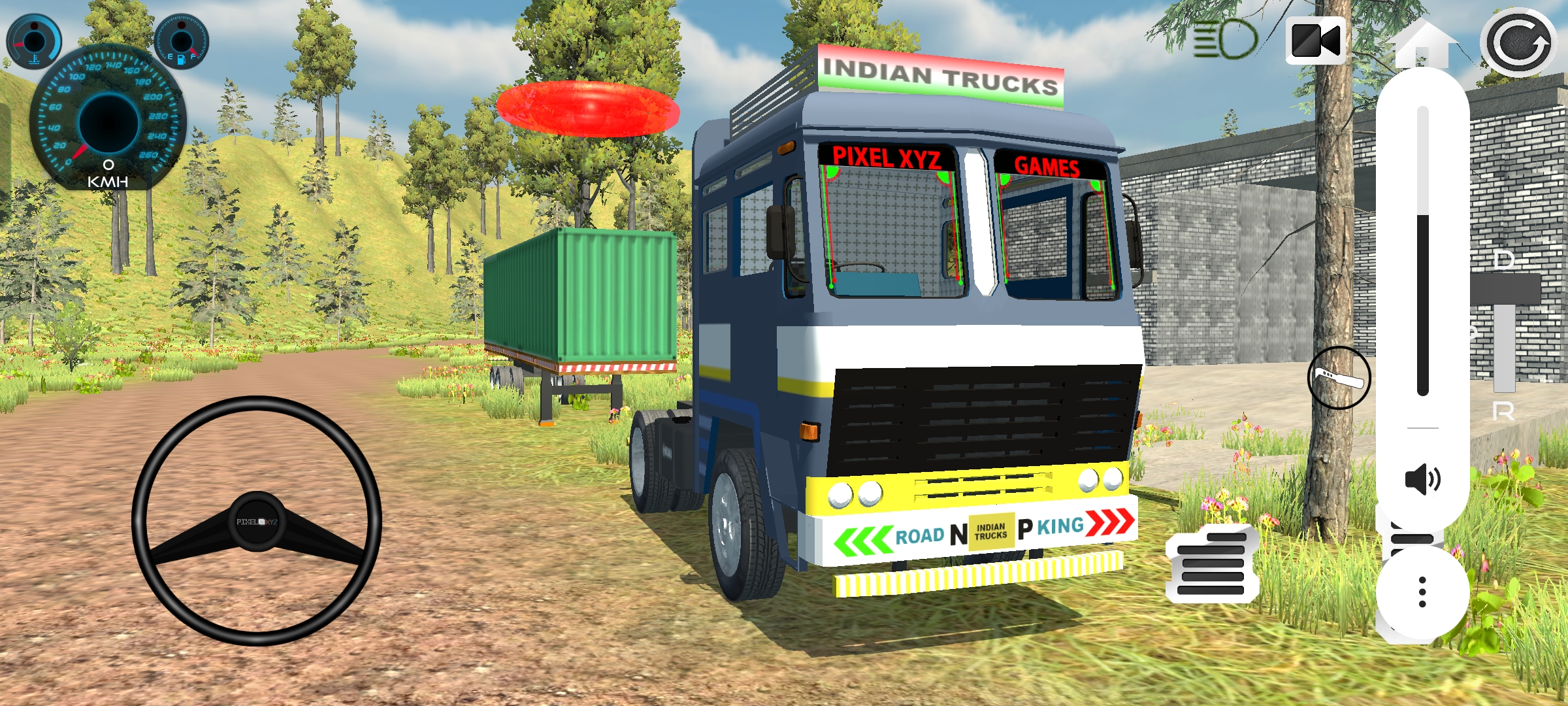 اسکرین شات 3 بازی Offroad Indian Truck Simulator