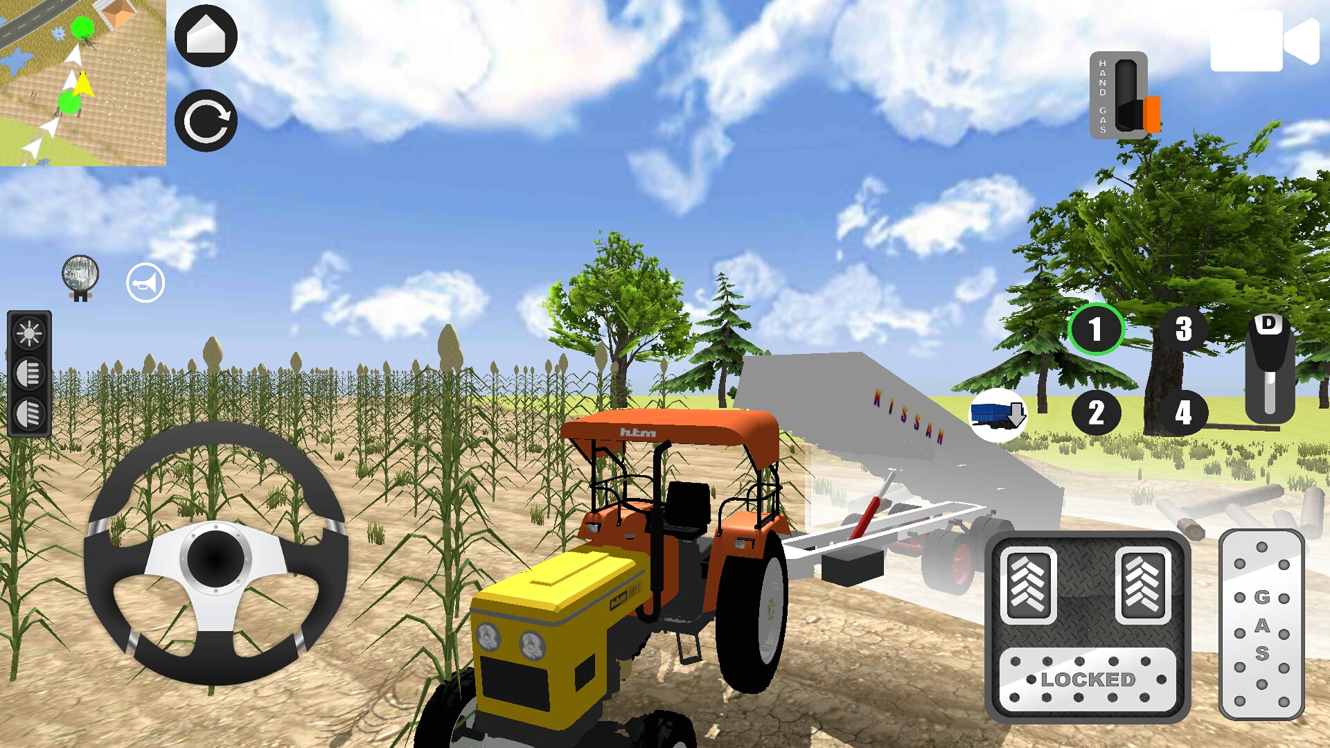 اسکرین شات 1 بازی Indian Tractor Simulator