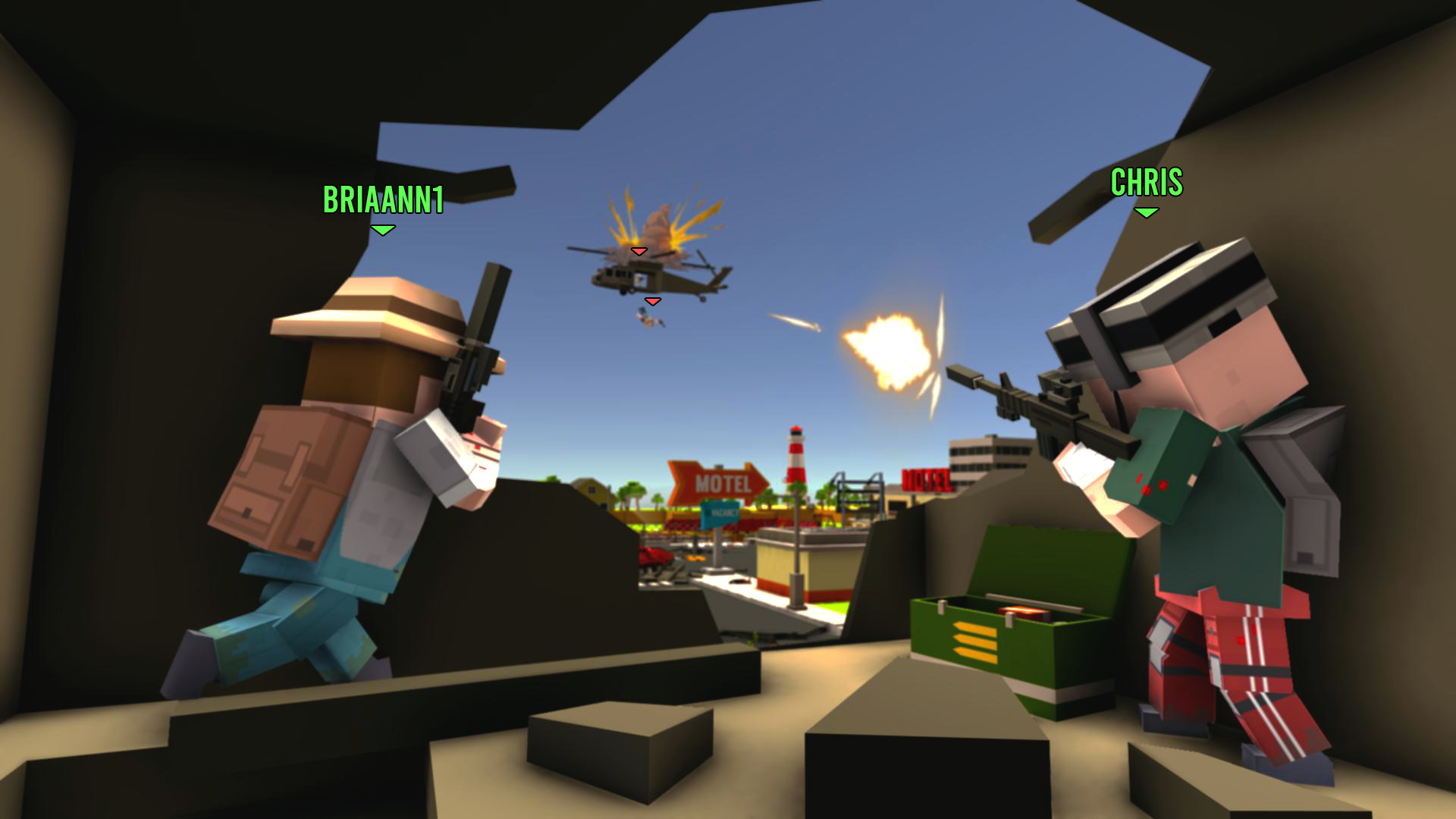 اسکرین شات 3 بازی Craft Theft War: Shooter Game