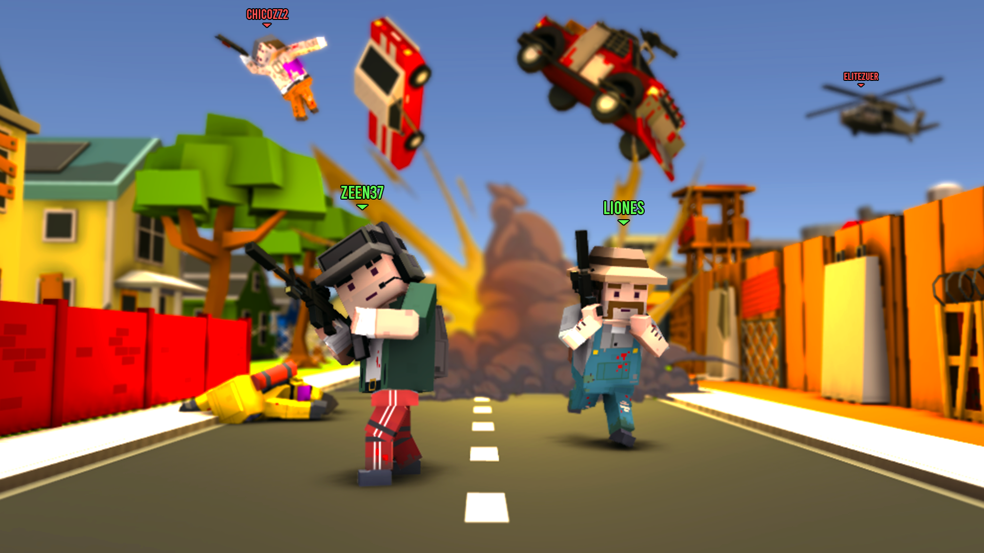 اسکرین شات 1 بازی Craft Theft War: Shooter Game