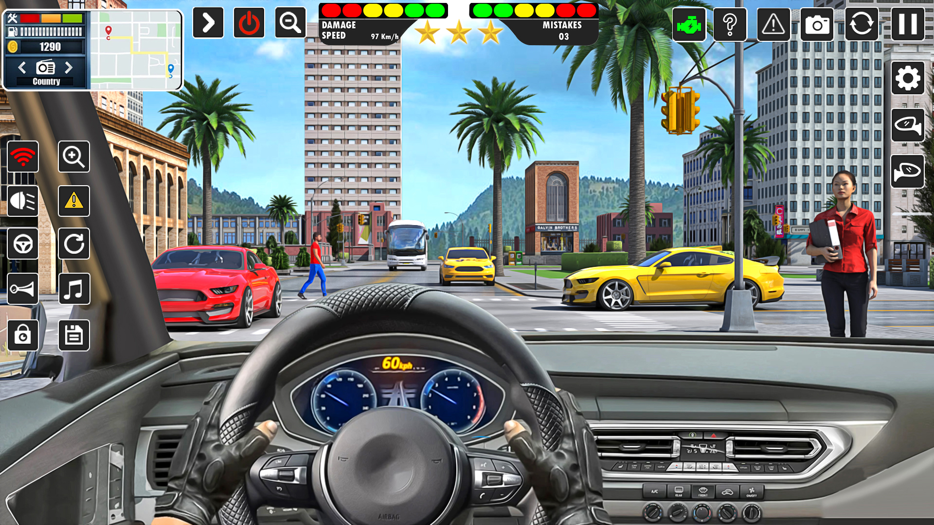 اسکرین شات 3 بازی Taxi Simulator 3D: Taxi Games