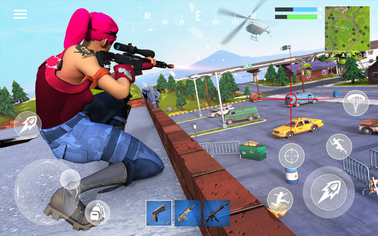 اسکرین شات 2 بازی Squad Fire Battleground Strike