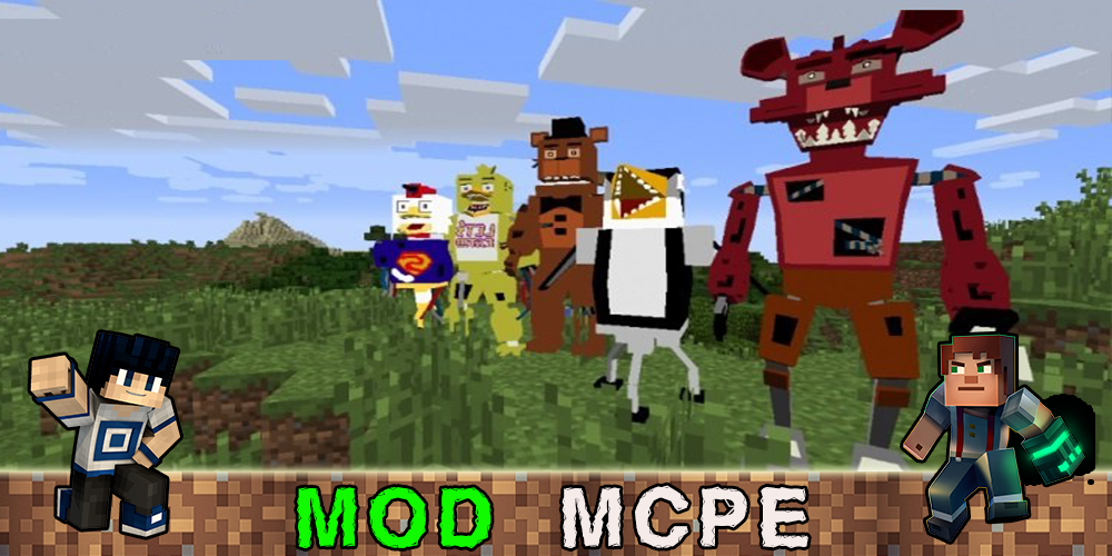 اسکرین شات 1 برنامه Mod Freddy Minecraft