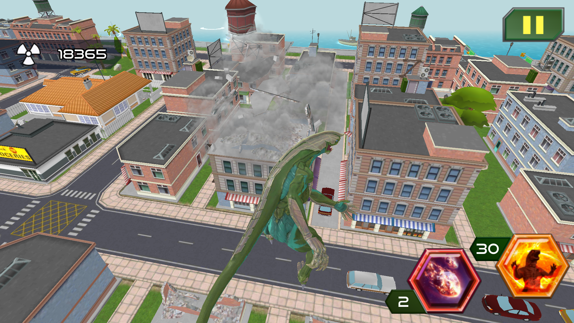اسکرین شات 4 بازی Monster evolution: hit & smash