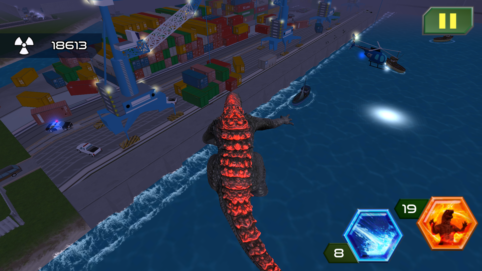 اسکرین شات 2 بازی Monster evolution: hit & smash