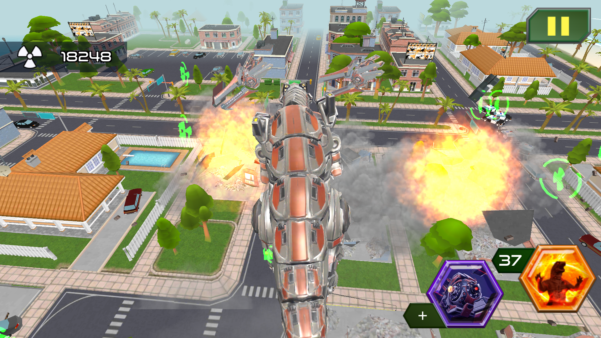 اسکرین شات 3 بازی Monster evolution: hit & smash