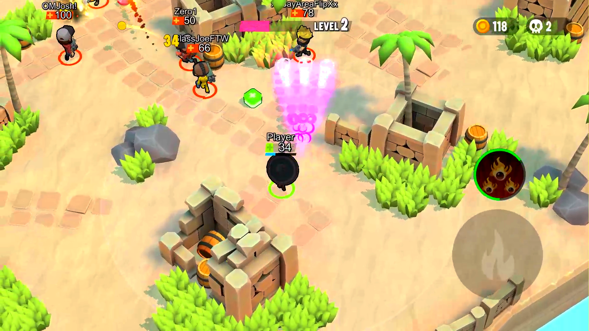 اسکرین شات 6 بازی TopGuns.io - Battle Royale