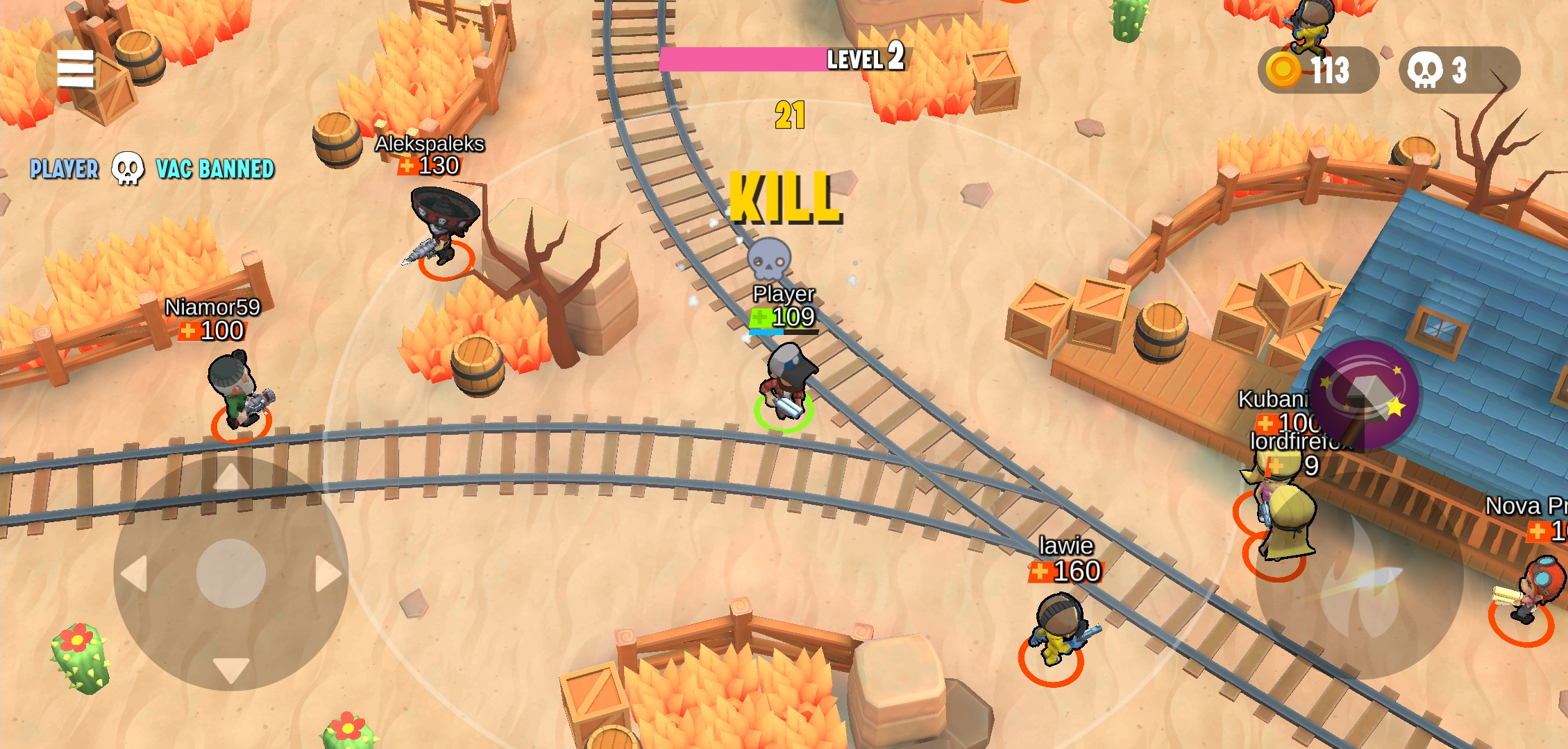 اسکرین شات 7 بازی TopGuns.io - Battle Royale