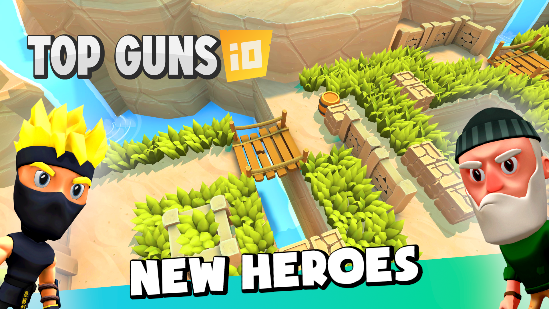 اسکرین شات 1 بازی TopGuns.io - Battle Royale