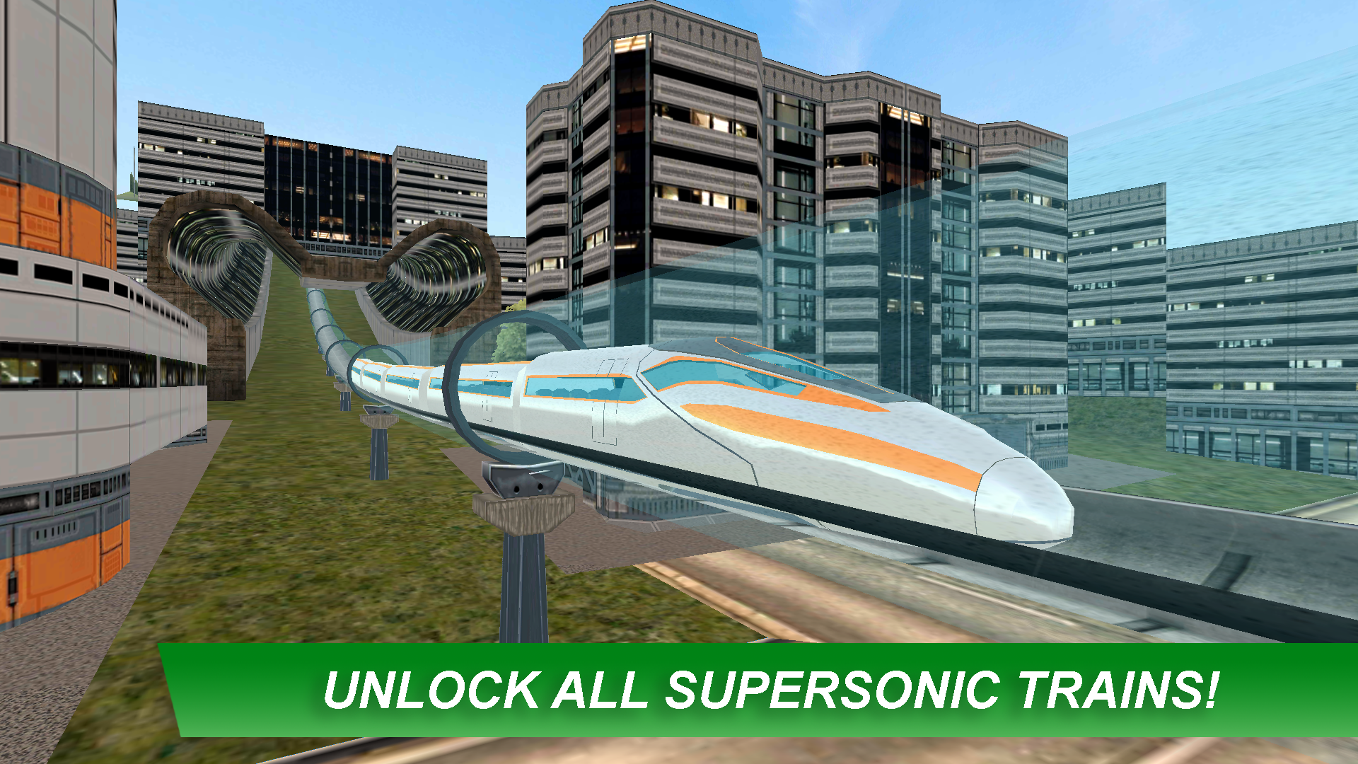 اسکرین شات 1 بازی Hyperloop: train simulator