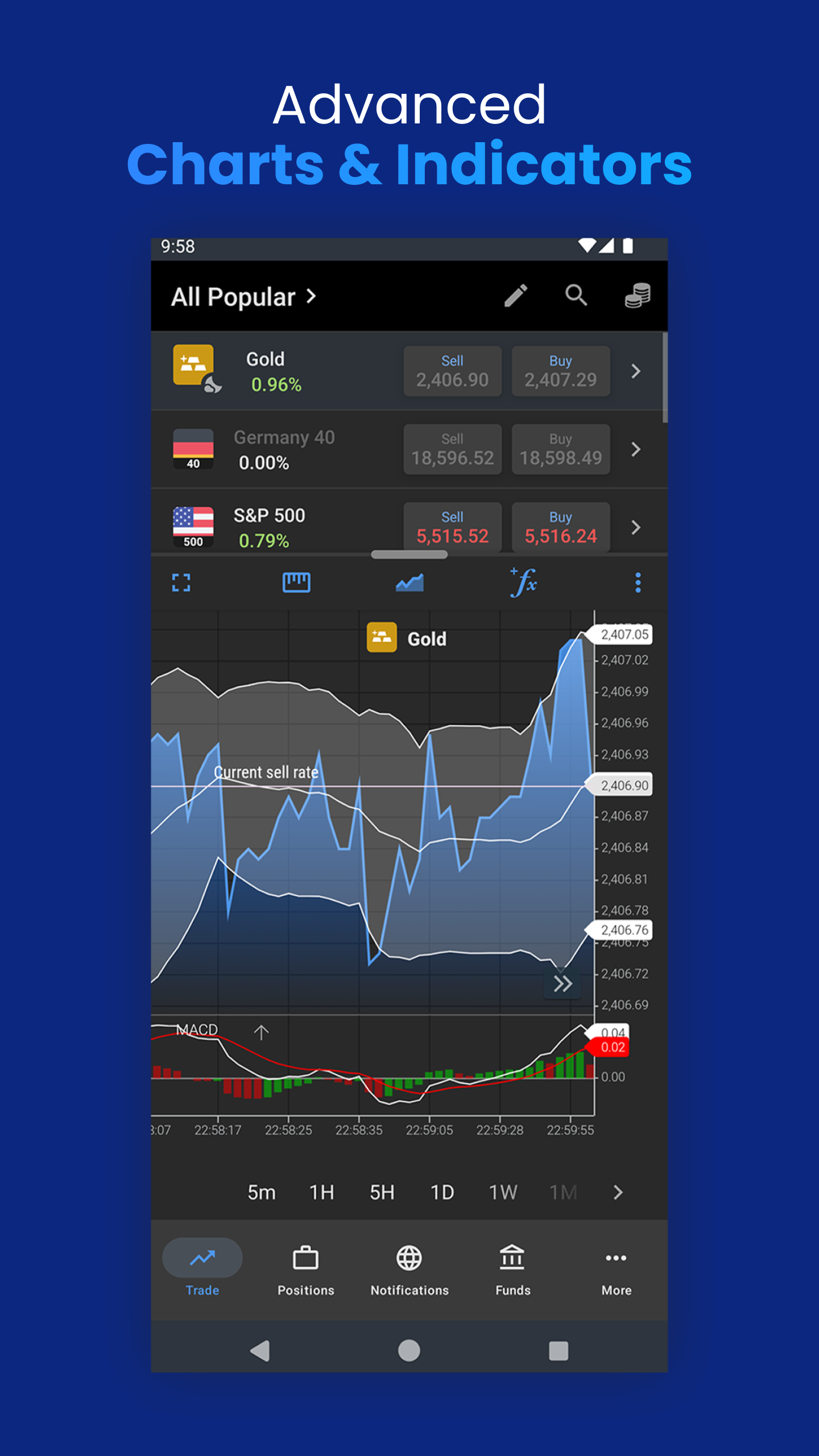 اسکرین شات 8 برنامه Plus500 Trading & Investing