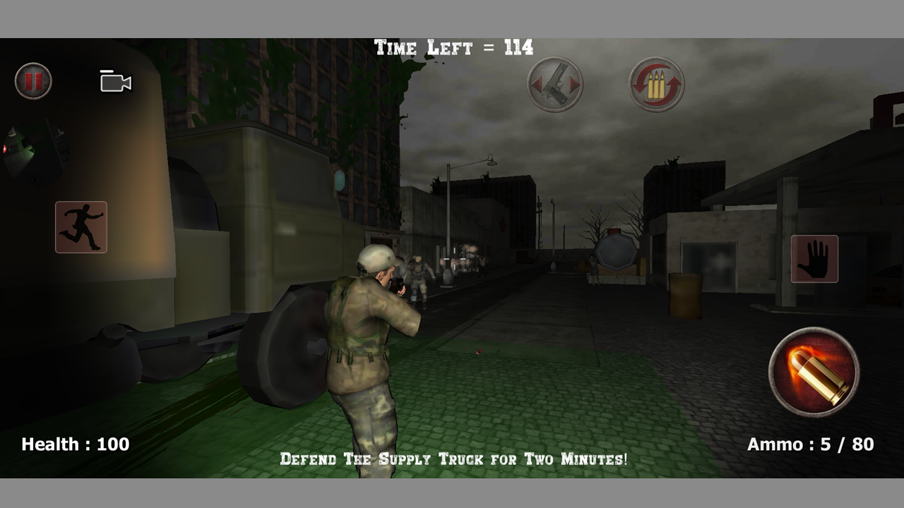 اسکرین شات 3 بازی Urban Counter Zombie Warfare